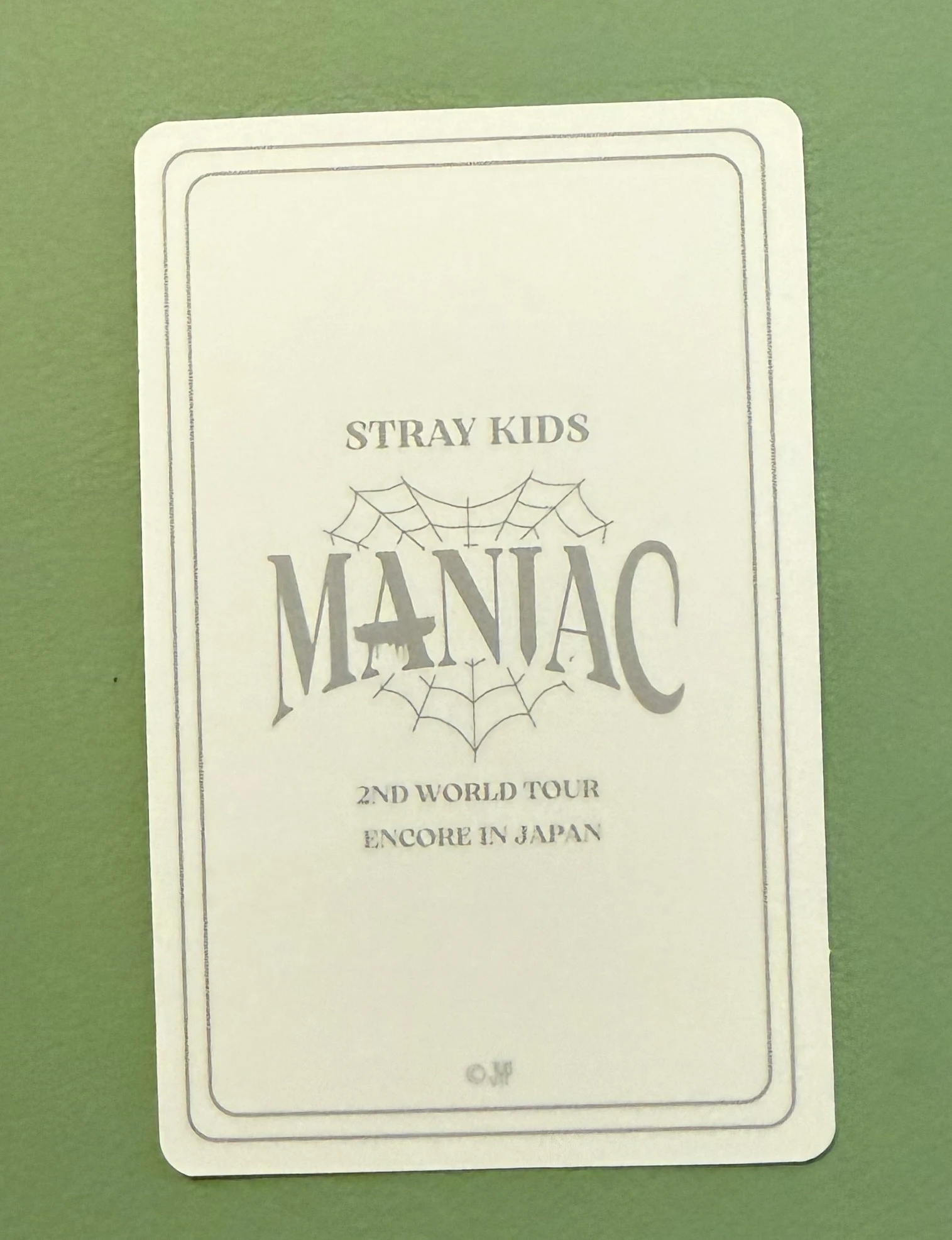 Stray Kids Felix Stray Kids - Felix - Maniac World Tour Event merch photocard polaroid set polaroid japan listing photo 2