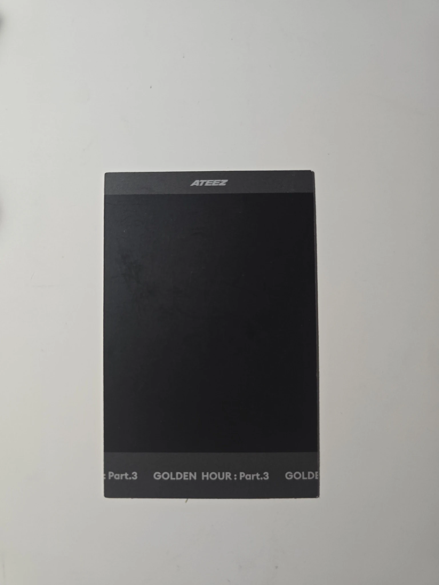 ATEEZ Yeosang ATEEZ - Yeosang - Golden Hour : Part.3 Album - Poca Album Polaroid listing photo 2