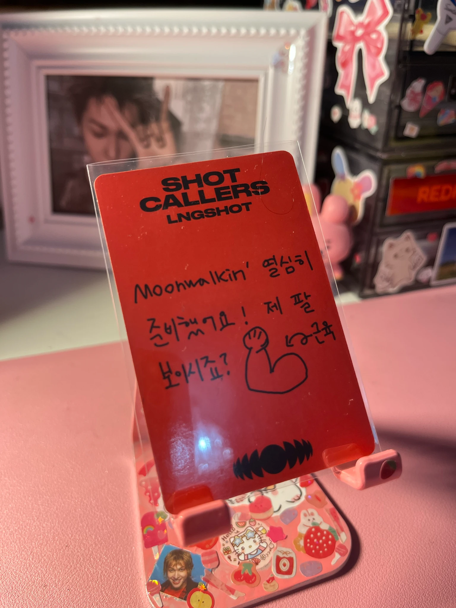 LNGSHOT Ohyul LNGSHOT - Ohyul - SHOT CALLERS Album album photocard standard version A version listing photo 2