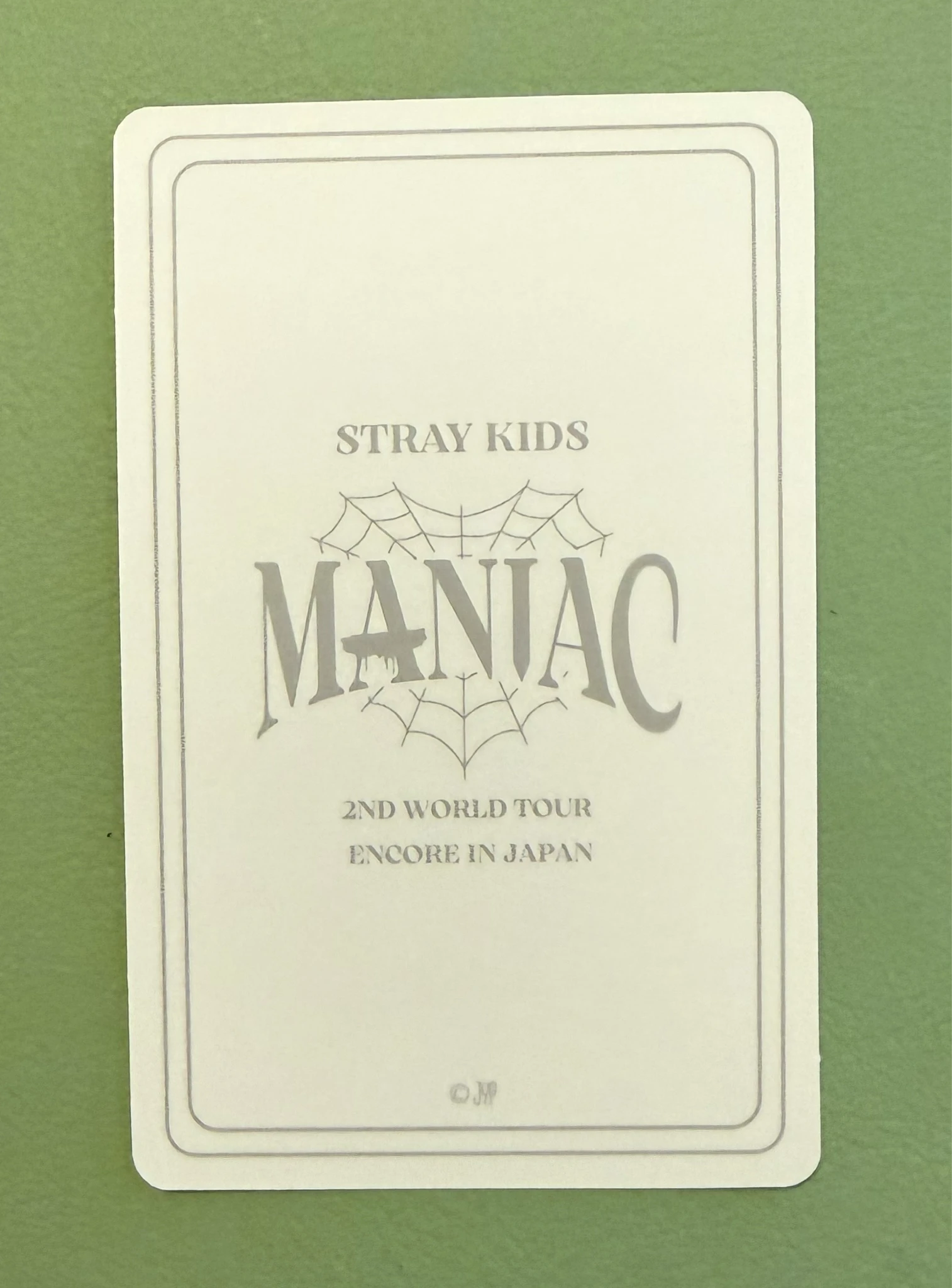Stray Kids Hyunjin Stray Kids - Hyunjin - Maniac World Tour Event merch photocard polaroid set polaroid japan listing photo 2