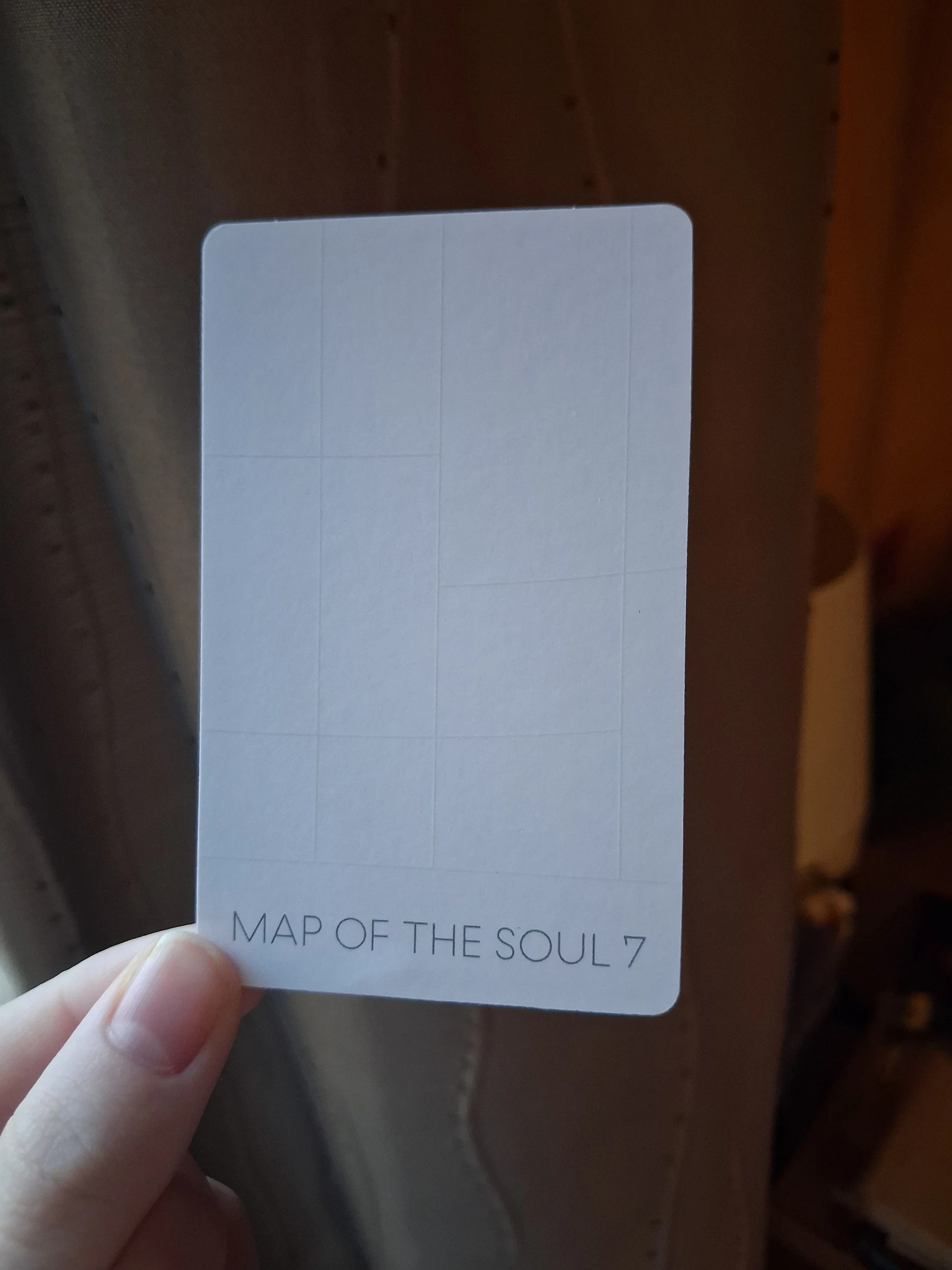 BTS Jimin BTS - Jimin - Map of the Soul: 7 Album album photocard ver. 1 listing photo 2