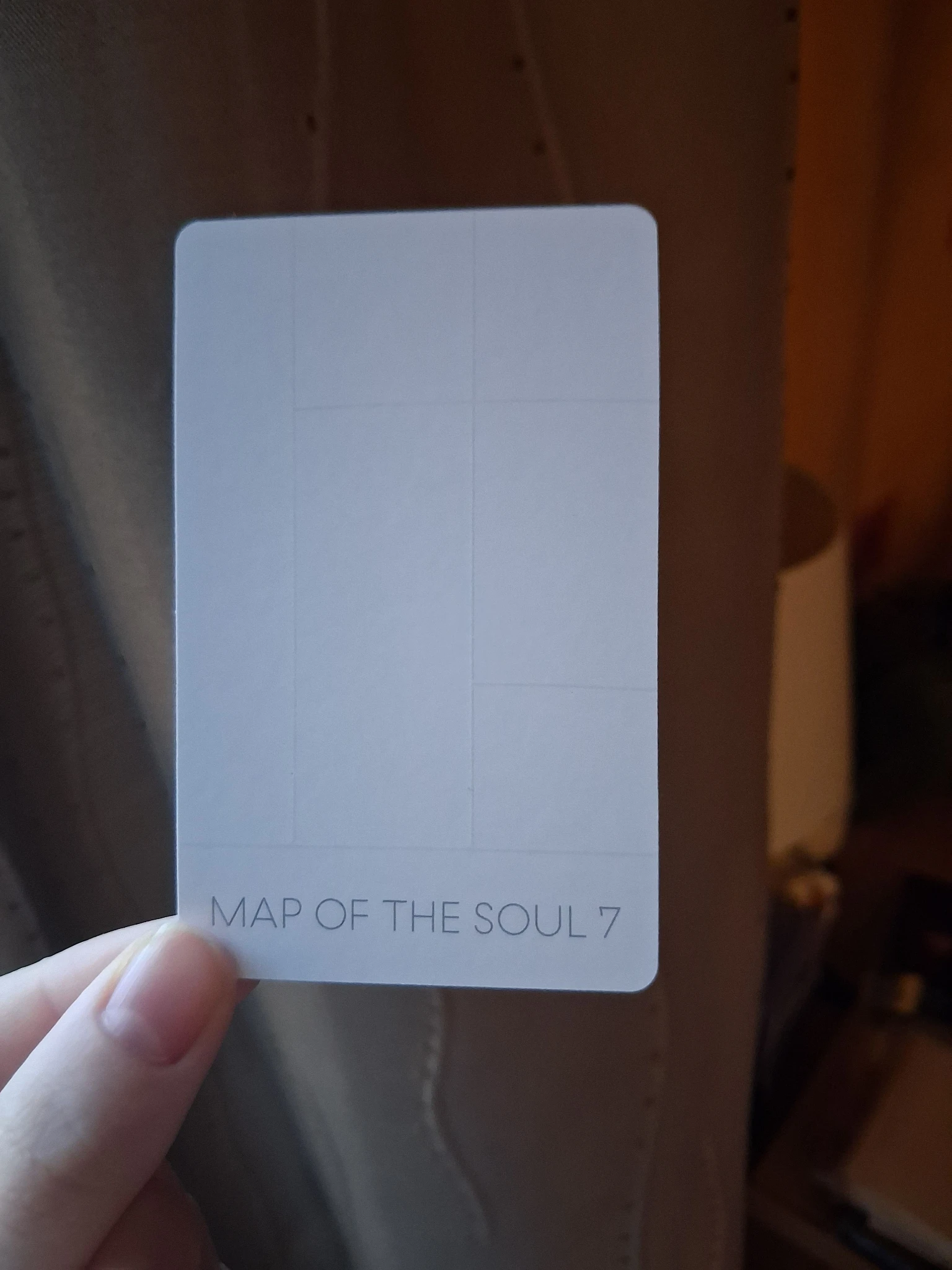 BTS Jin BTS - Jin - Map of the Soul: 7 Album album photocard ver. 3 listing photo 2
