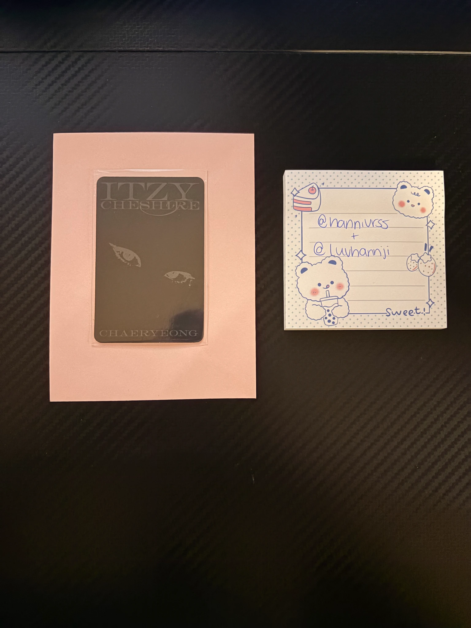 ITZY Chaeryeong ITZY - Chaeryeong - Cheshire Album album photocard standard version listing photo 2