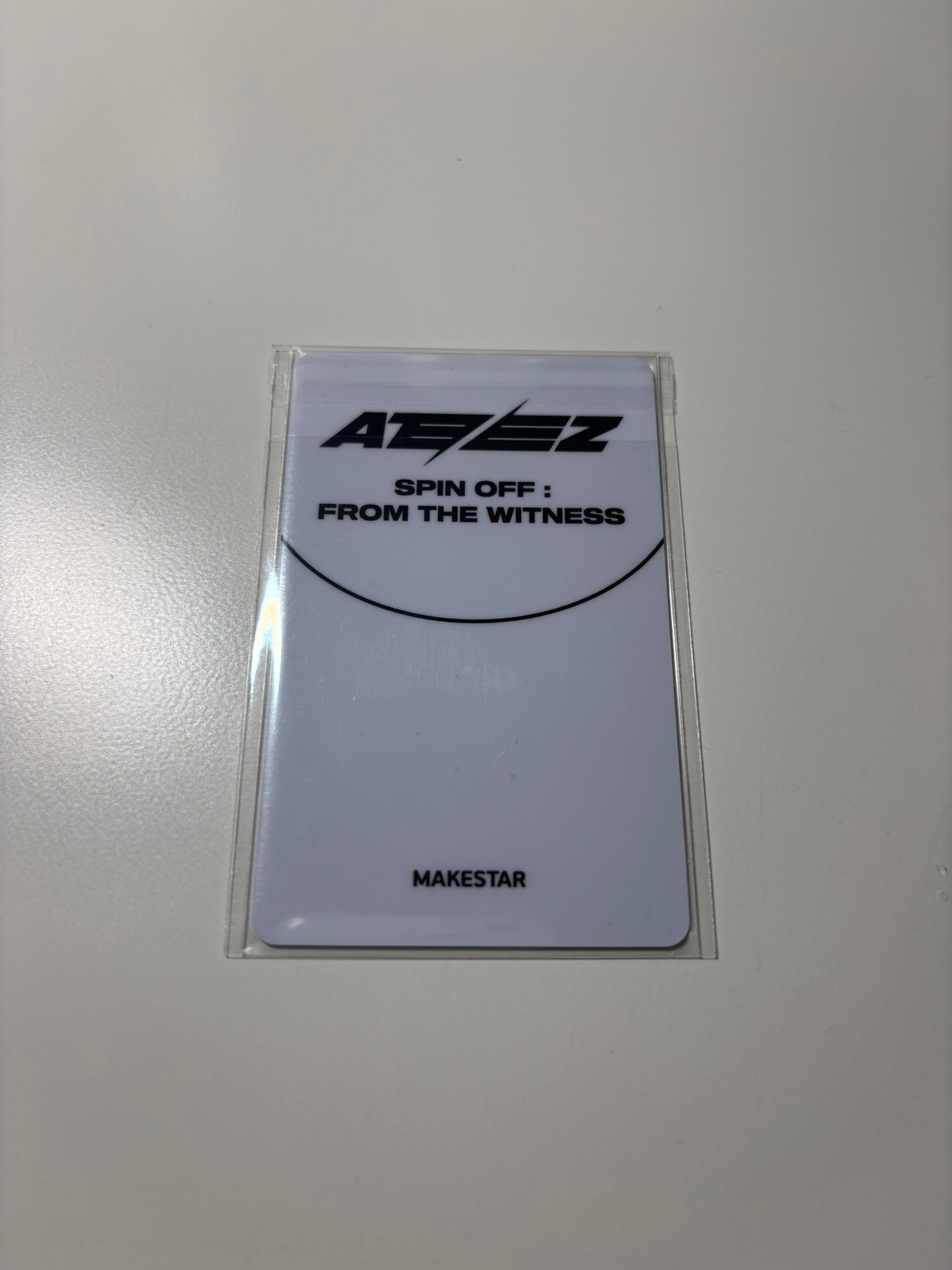 ATEEZ San ATEEZ - San - SPIN OFF : FROM THE WITNESS Album makestar lucky draw listing photo 2