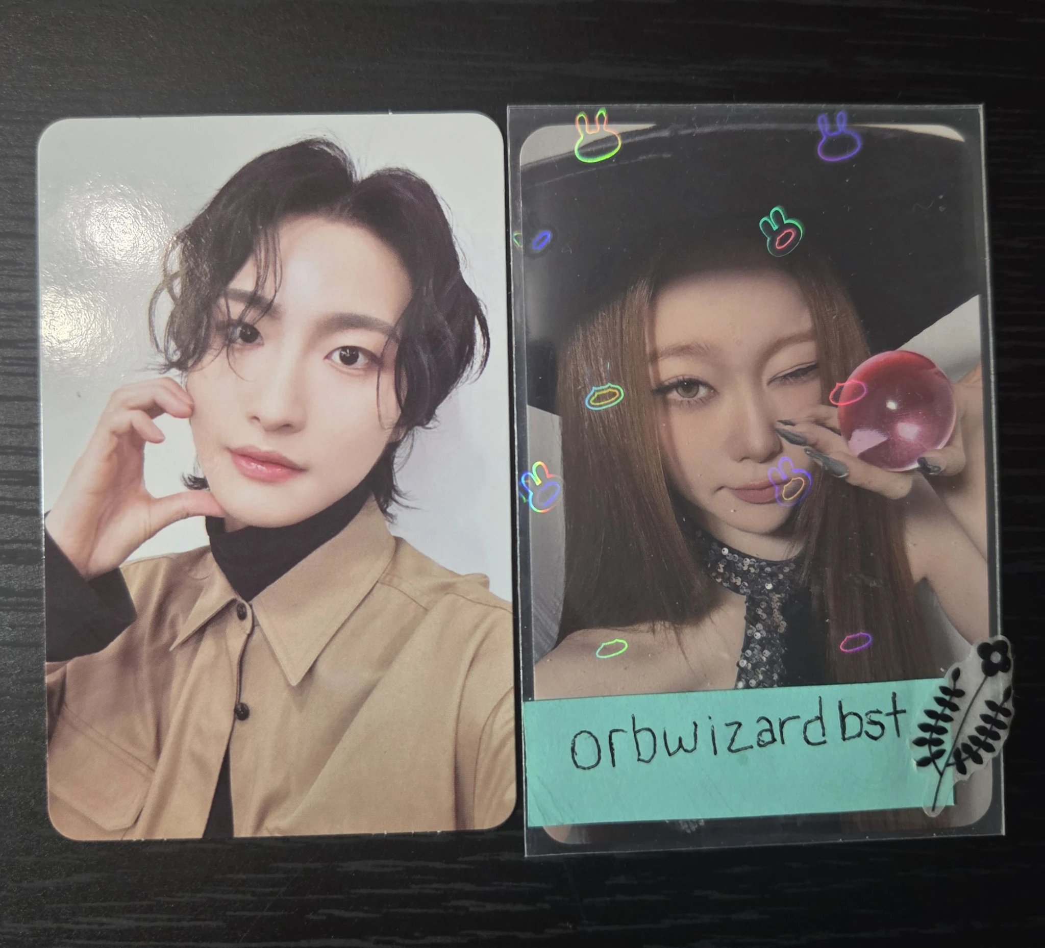 ATEEZ Seonghwa ATEEZ - Seonghwa - THE WORLD EP.FIN : WILL Album pob (pre-order benefit) makestar double-sided listing photo 2