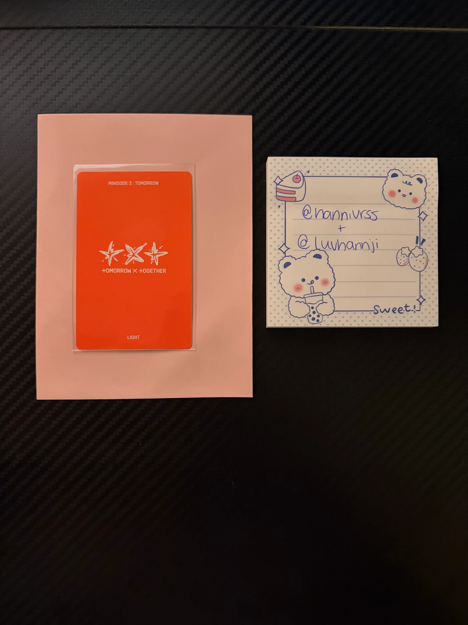 TOMORROW X TOGETHER Soobin TOMORROW X TOGETHER - Soobin - Minisode 3: Tomorrow Album album photocard light ver. listing photo 2