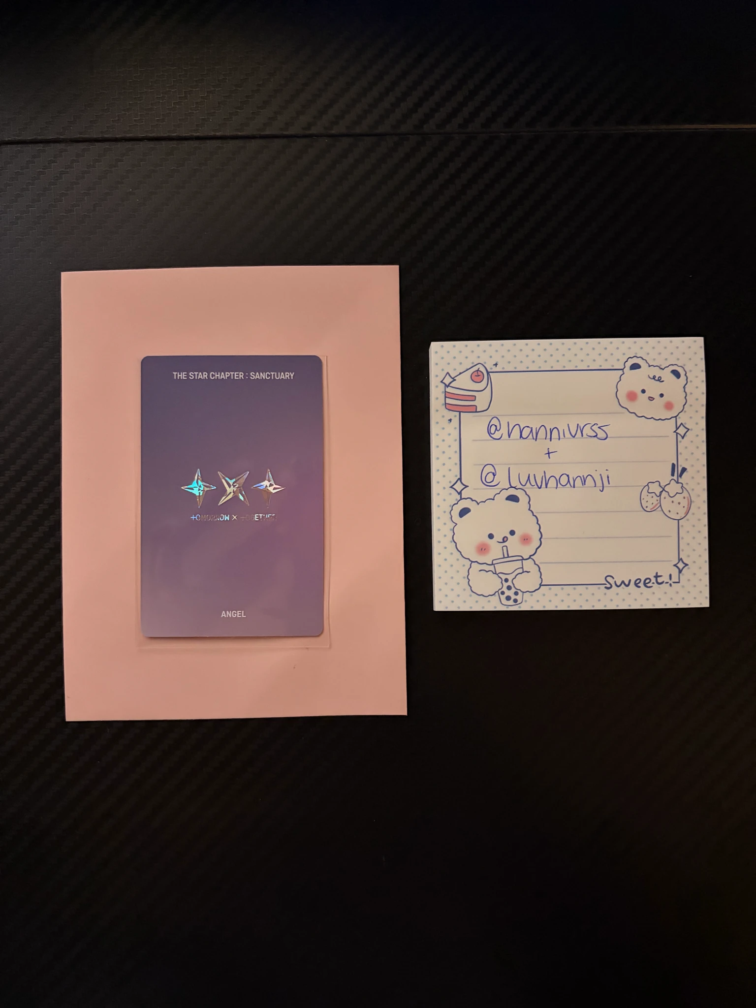 TOMORROW X TOGETHER Yeonjun TOMORROW X TOGETHER - Yeonjun - The Star Chapter: Sanctuary Album album photocard angel ver. listing photo 2
