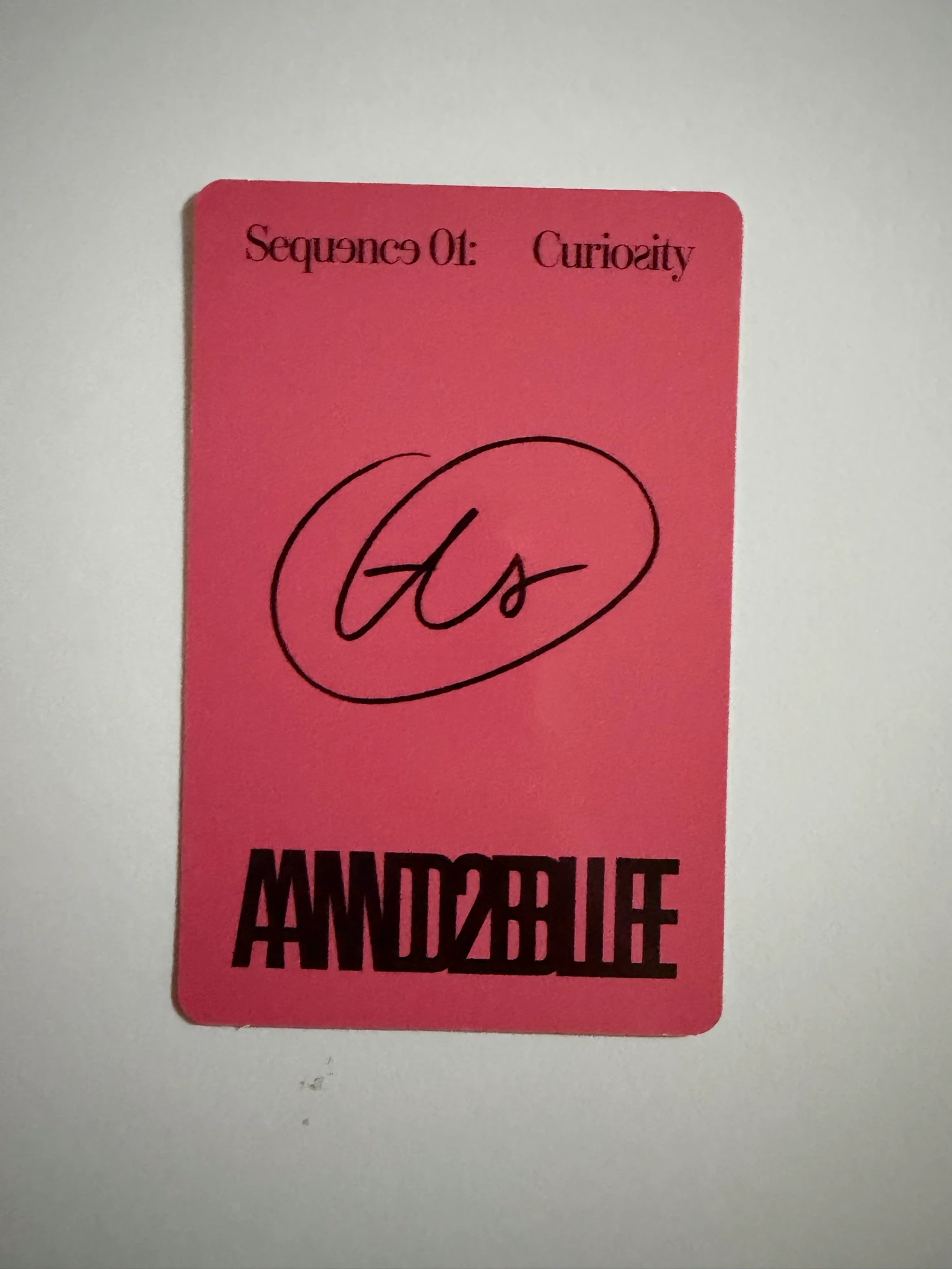 AND2BLE Hao AND2BLE - Hao - Sequence 01: Curiosity Album album photocard listing photo 2