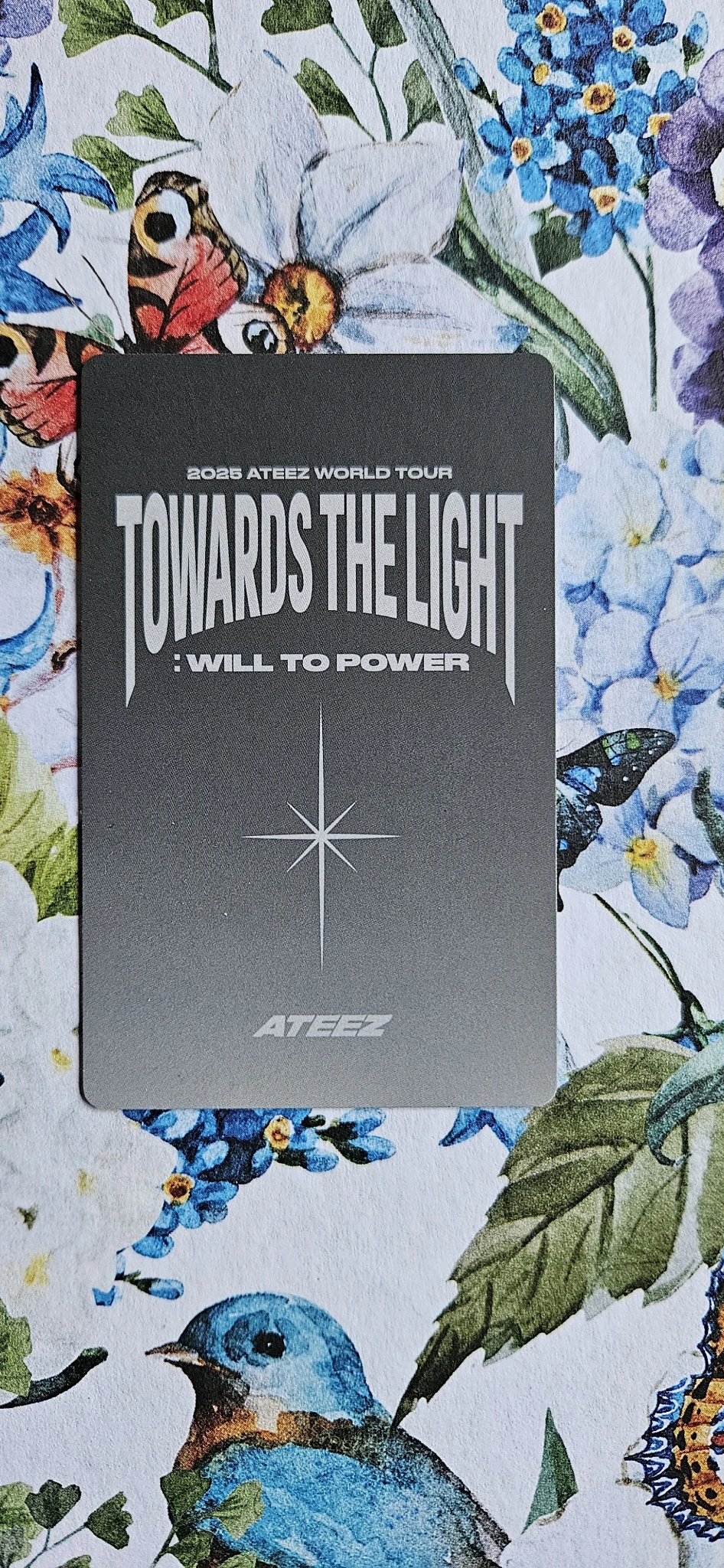 ATEEZ Yeosang ATEEZ - Yeosang - Towards The Light: Will To Power World Tour Event photocard set listing photo 2