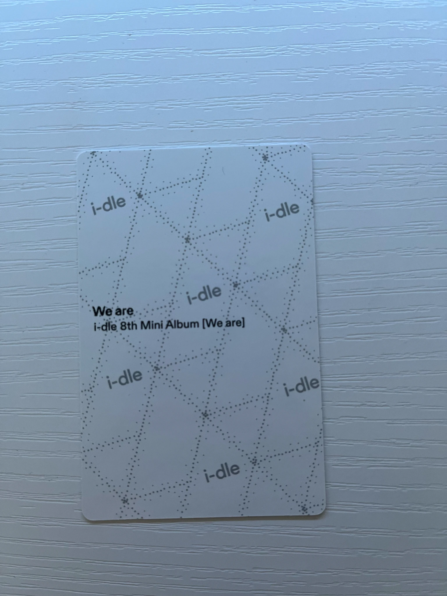 i-dle Yuqi (G)I-DLE - Miyeon - We are Album jewel case version album photocard international exclusive listing photo 2