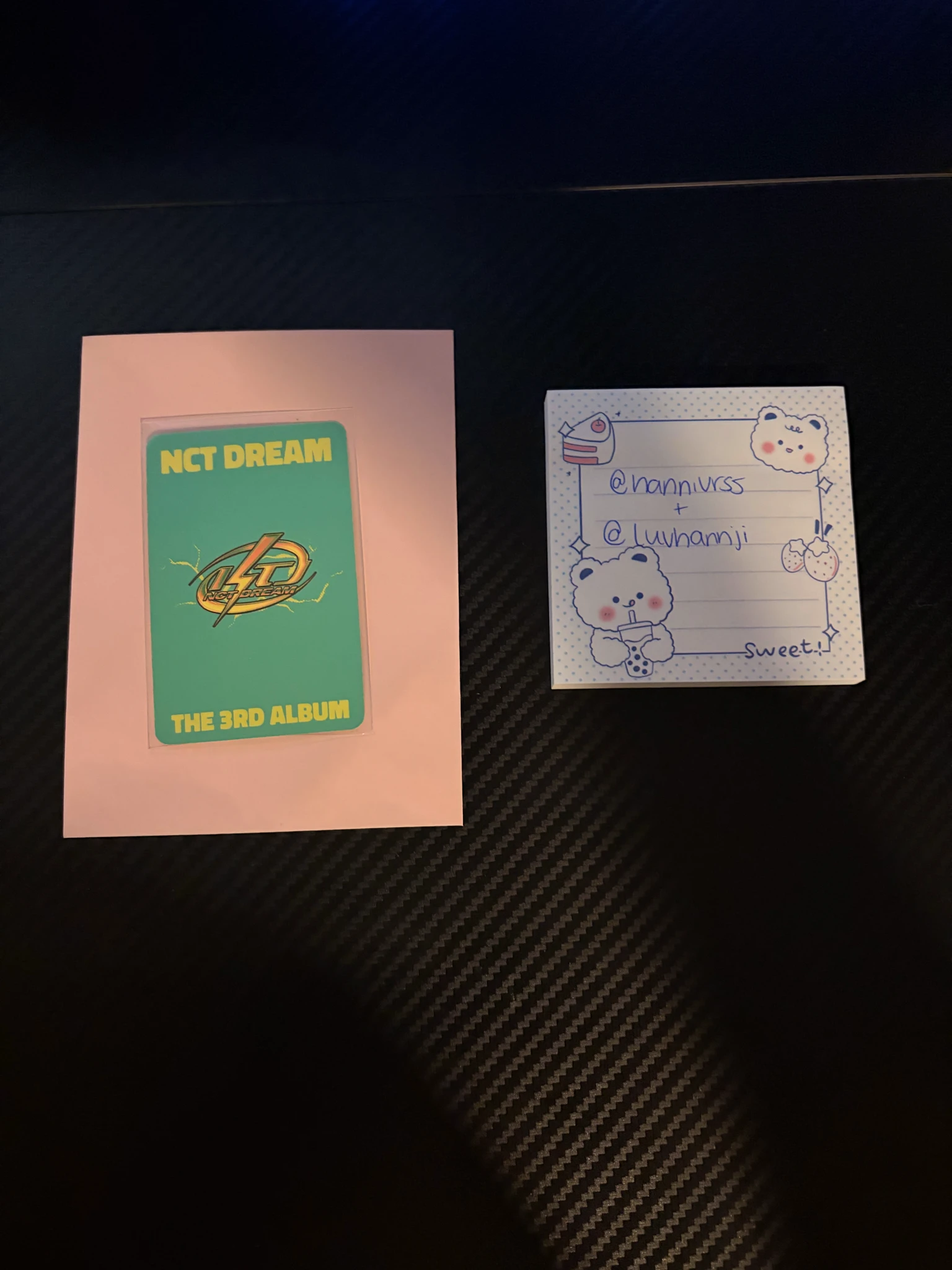 NCT DREAM NCT DREAM - Jisung & Mark - ISTJ Album album photocard listing photo 2
