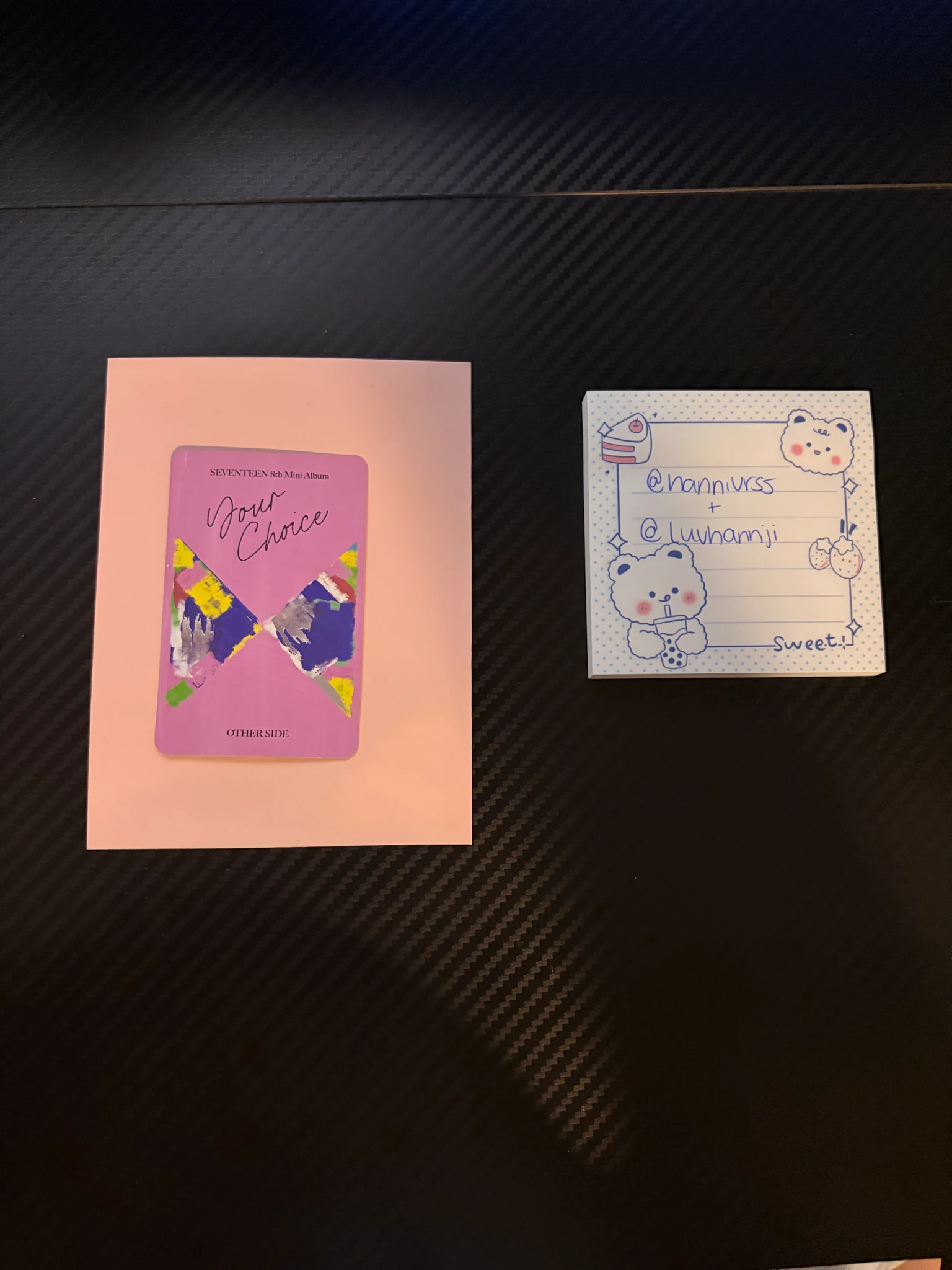 SEVENTEEN Wonwoo SEVENTEEN - Wonwoo - Your Choice Album album photocard listing photo 2