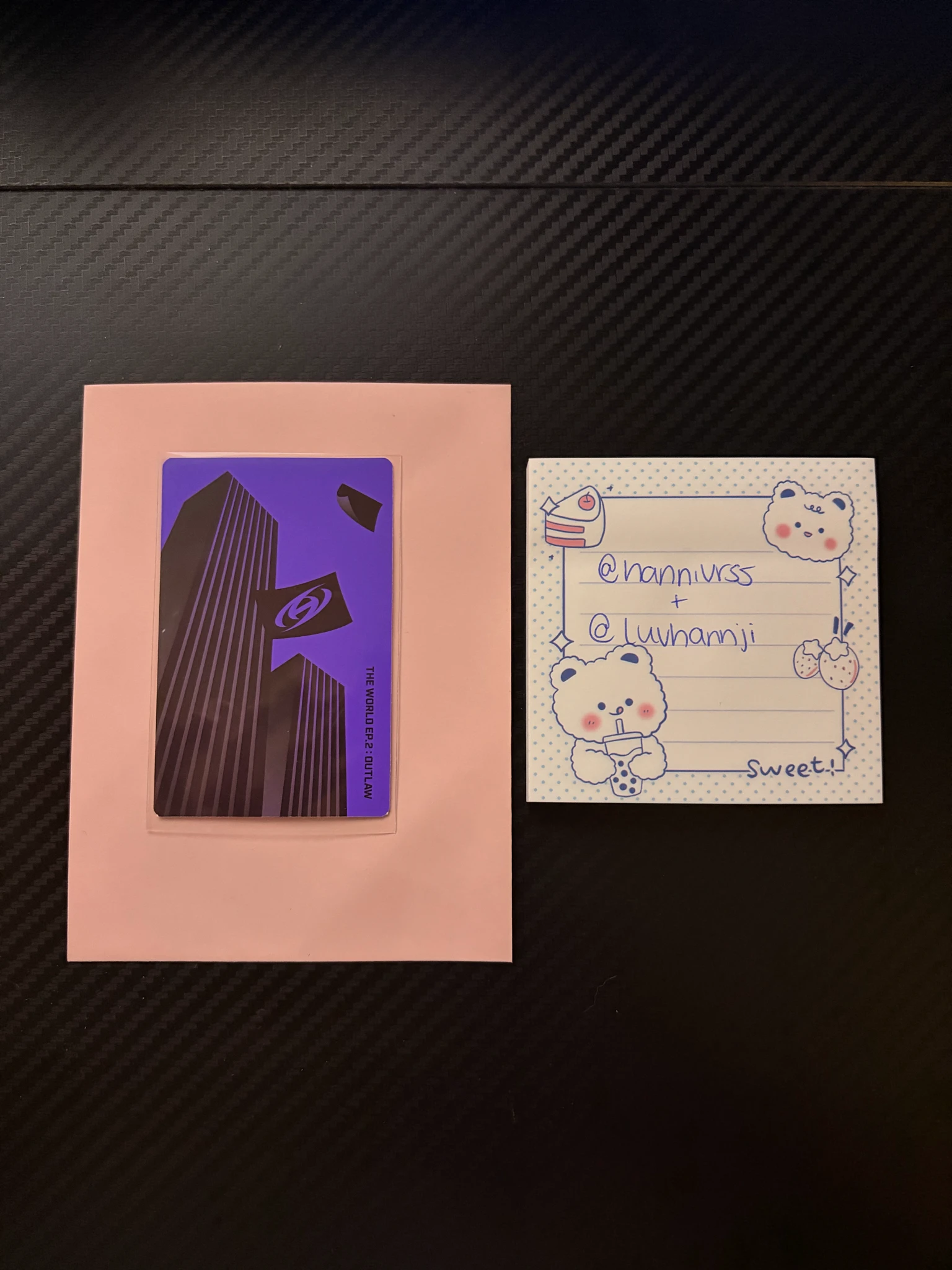 ATEEZ Seonghwa ATEEZ - Seonghwa - THE WORLD EP.2 : OUTLAW Album album photocard A version version 1 listing photo 2