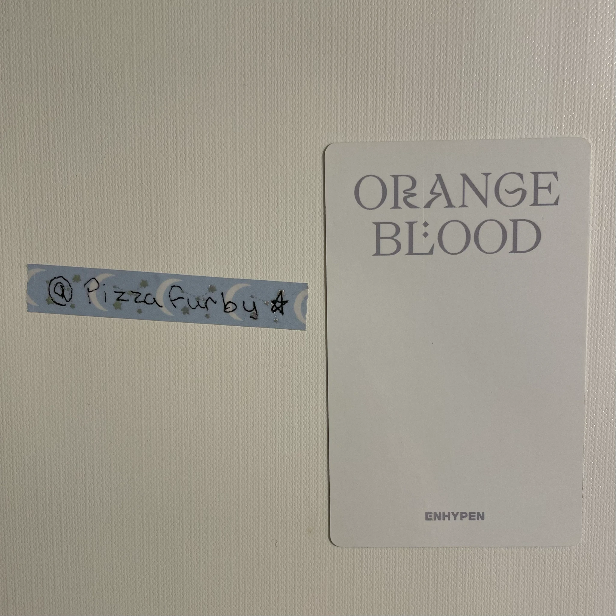 ENHYPEN Evan (Heeseung) ENHYPEN - Heeseung - ORANGE BLOOD Album purchase benefit target exclusive EU exclusive listing photo 2