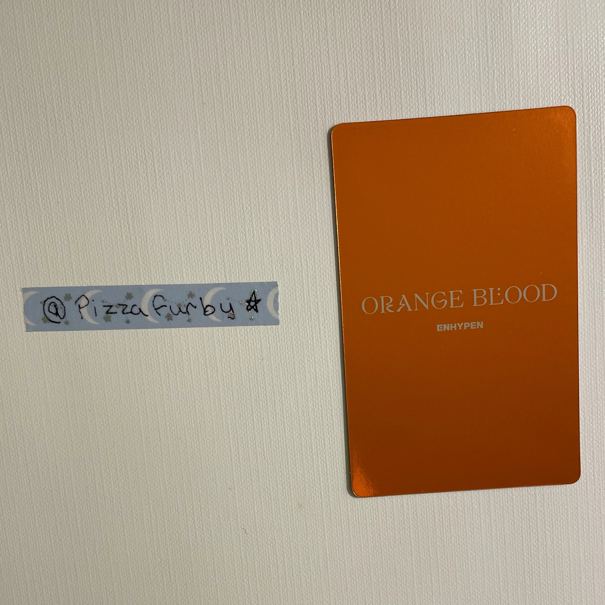 ENHYPEN Sunghoon ENHYPEN - Sunghoon - ORANGE BLOOD Album album photocard ksana ver. listing photo 2