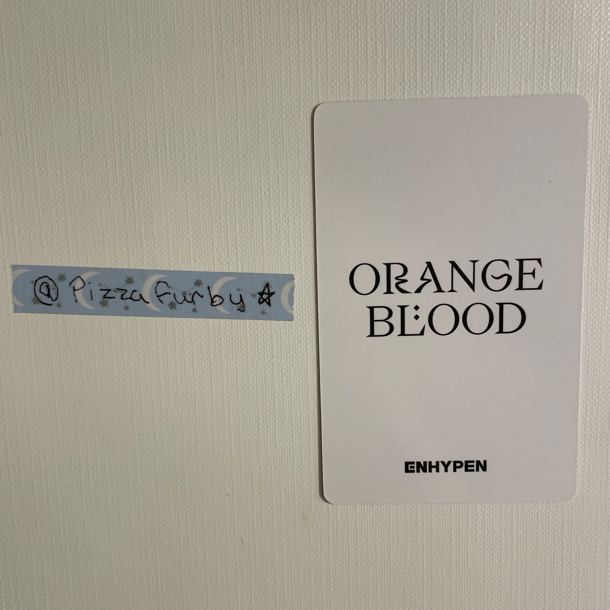 ENHYPEN Sunghoon ENHYPEN - Sunghoon - ORANGE BLOOD Album yizhiyu video call round 3 listing photo 2