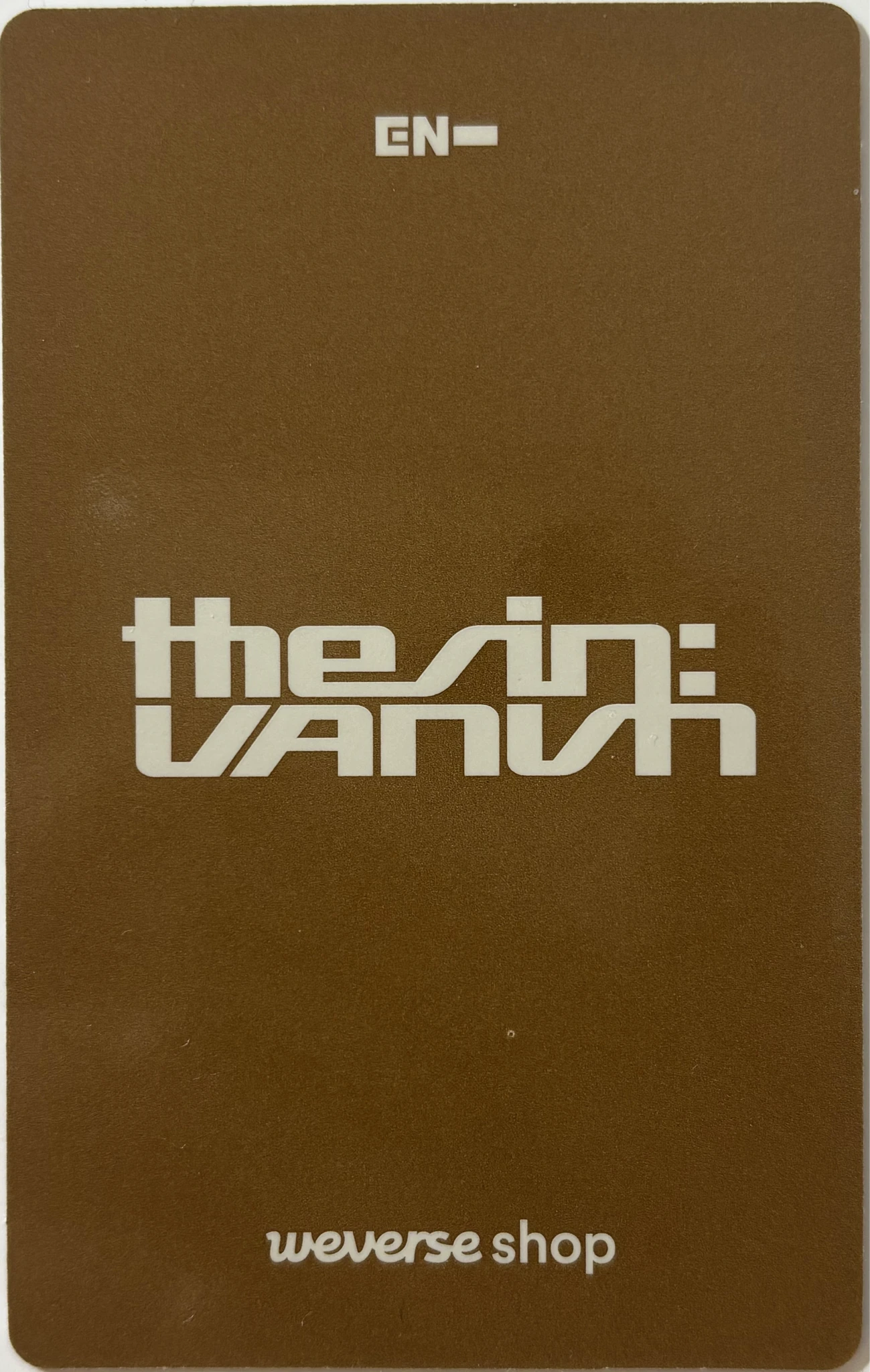 ENHYPEN Jake ENHYPEN - Jake - THE SIN: VANISH Album kakaotalk pob (pre-order benefit) listing photo 2