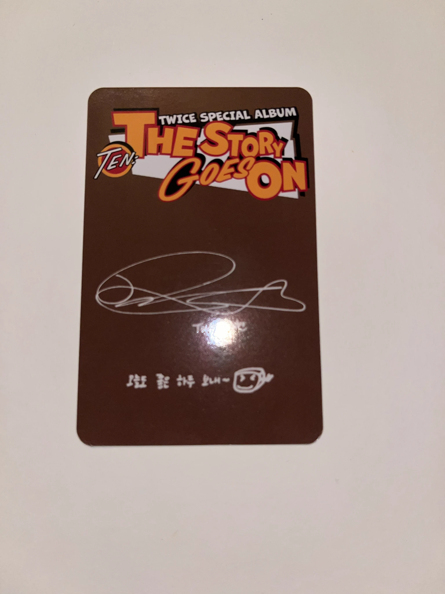 TWICE Dahyun TWICE - Dahyun - TEN: The Story Goes On Album album photocard Cast Ver. listing photo 2