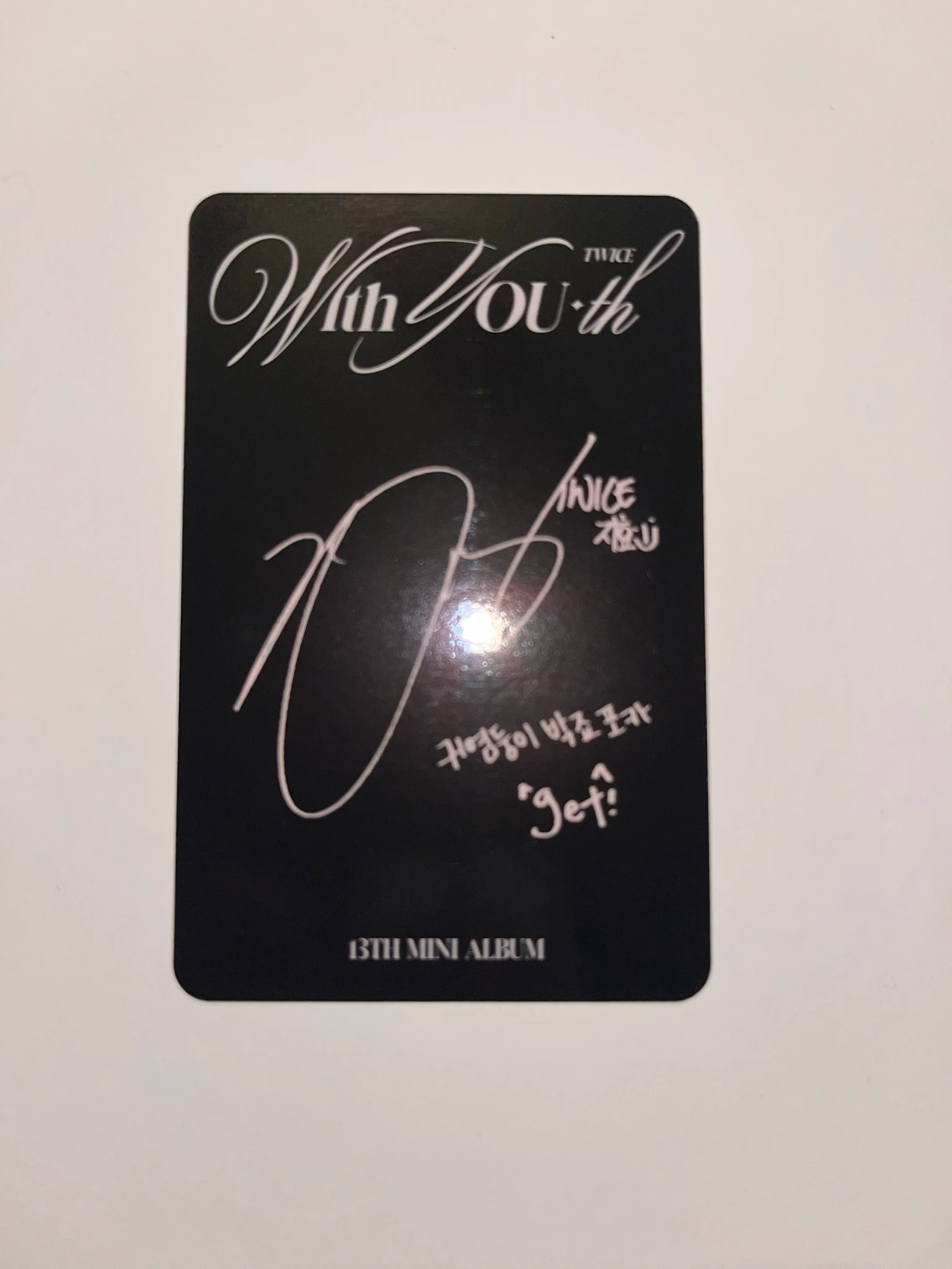 TWICE Jihyo TWICE-Jihyo-Album-with you-th listing photo 2