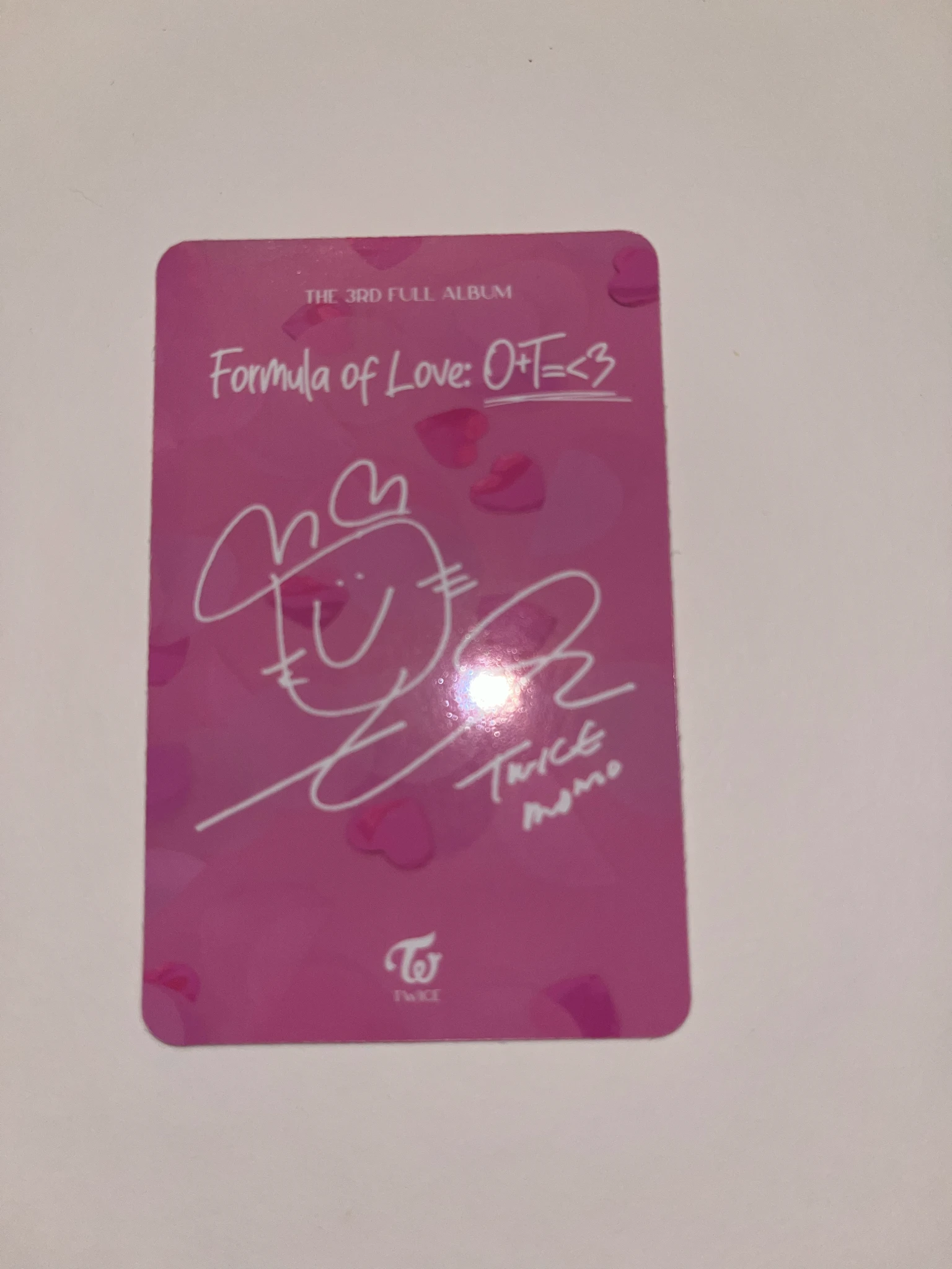 TWICE Momo TWICE-Momo-Album-Formula of Love: O+T=<3 listing photo 2