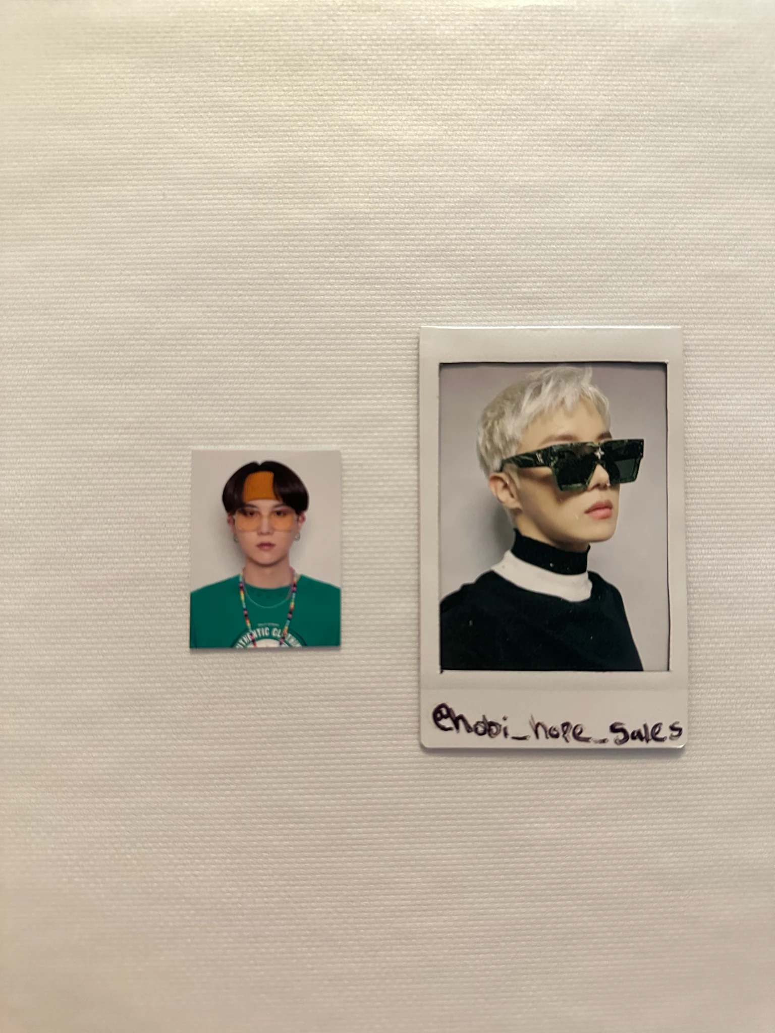 BTS SUGA BTS - SUGA - 2021 Season’s Greetings Other id card mini photocard listing photo 2