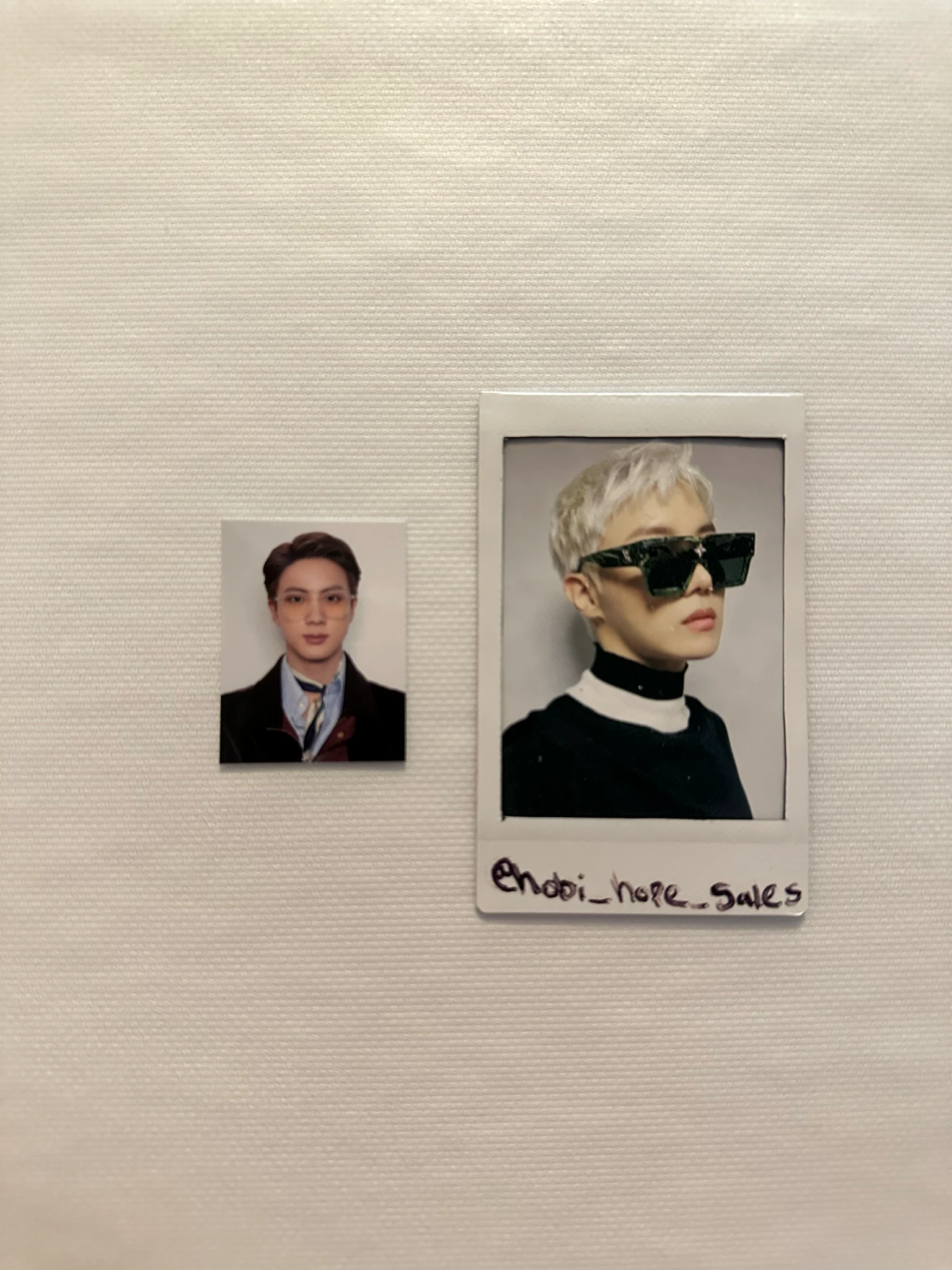BTS Jin BTS - Jin - 2021 Season’s Greetings Other id card mini photocard listing photo 2