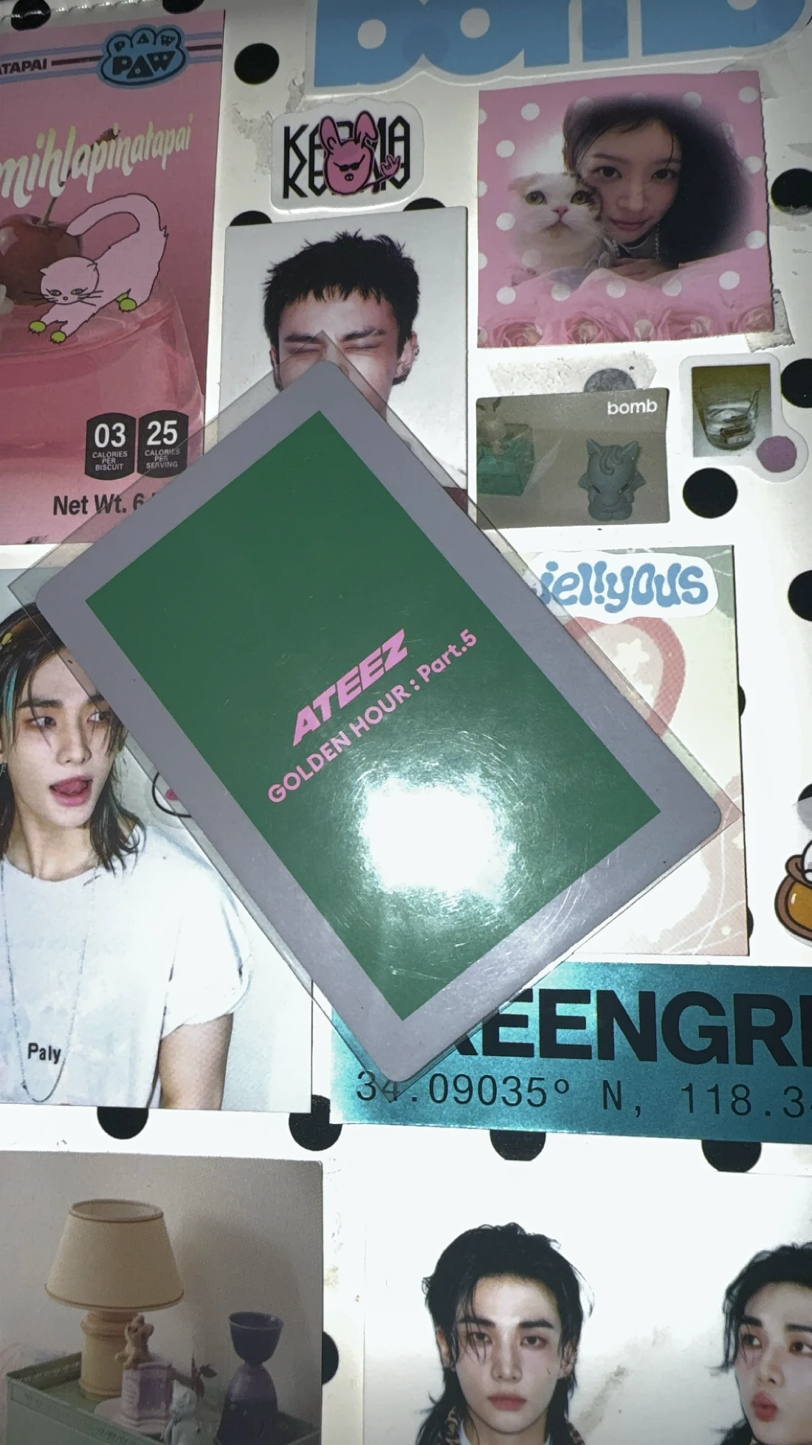 ATEEZ Jongho ATEEZ - Jongho - GOLDEN HOUR : Part.5 Album album photocard diary version listing photo 2