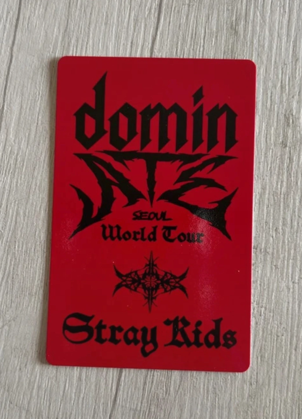 Stray Kids Bang Chan Stray Kids - Bang Chan - <dominATE SEOUL>  DVD & BLU-RAY Other photocard set DVD version listing photo 2