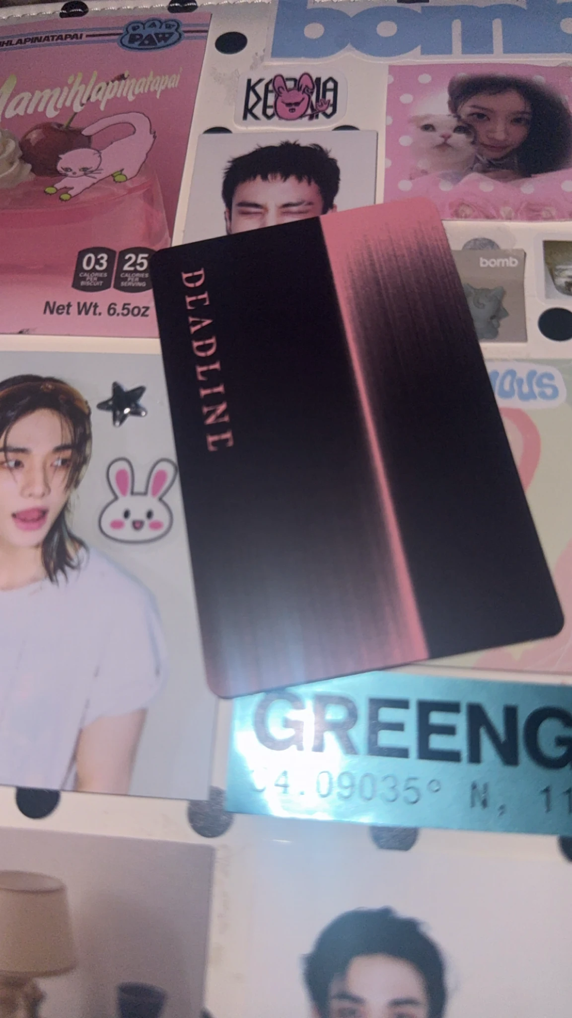 BLACKPINK Lisa BLACKPINK - Lisa - Deadline Album black version album photocard FPO listing photo 2