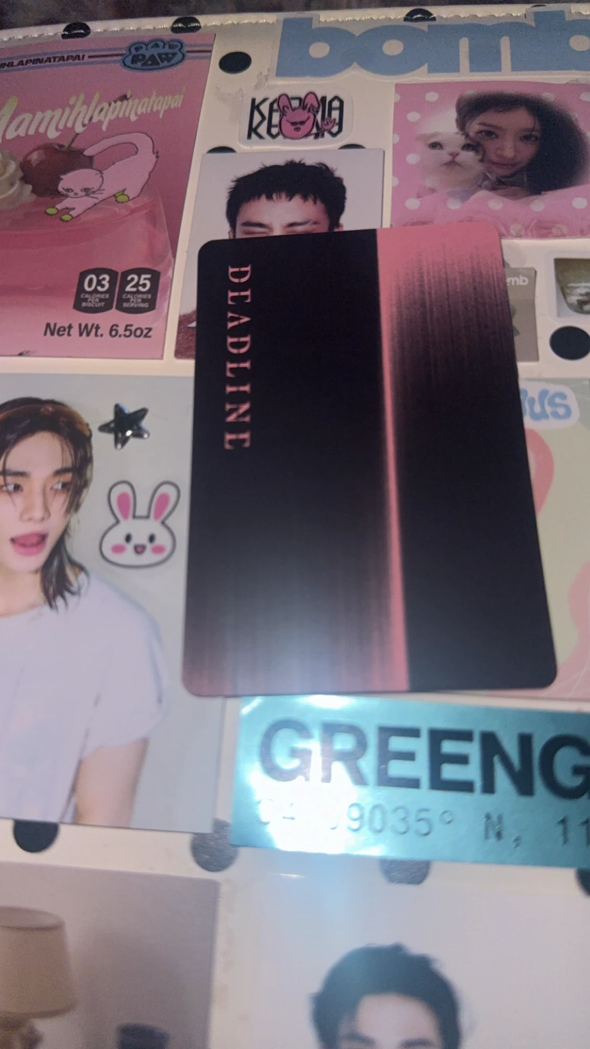 BLACKPINK Jisoo BLACKPINK - Jisoo - Deadline Album black version album photocard listing photo 2
