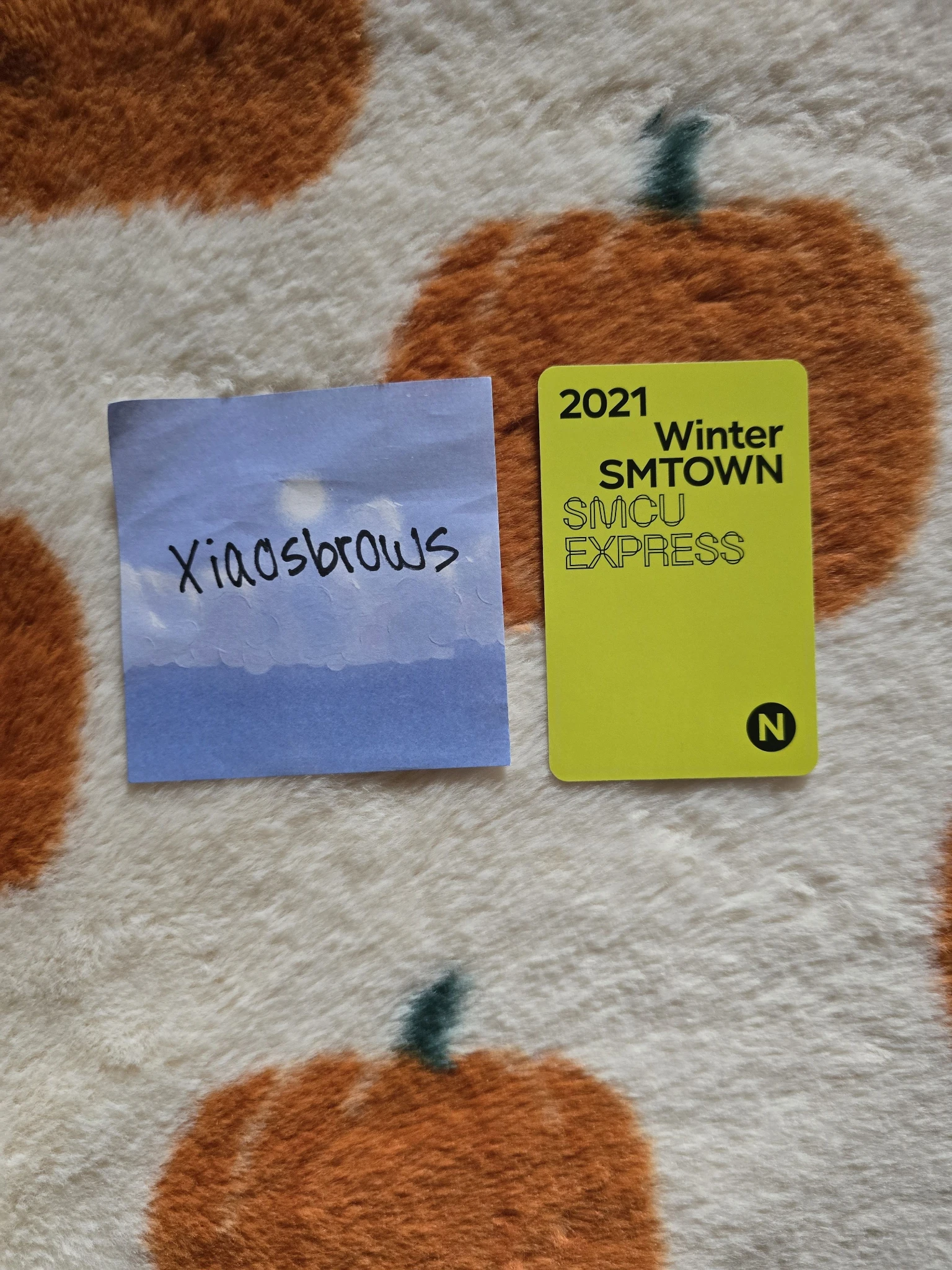 NCT Yangyang NCT - Yangyang - 2021 Winter SMTOWN: SMCU EXPRESS Album id card listing photo 2