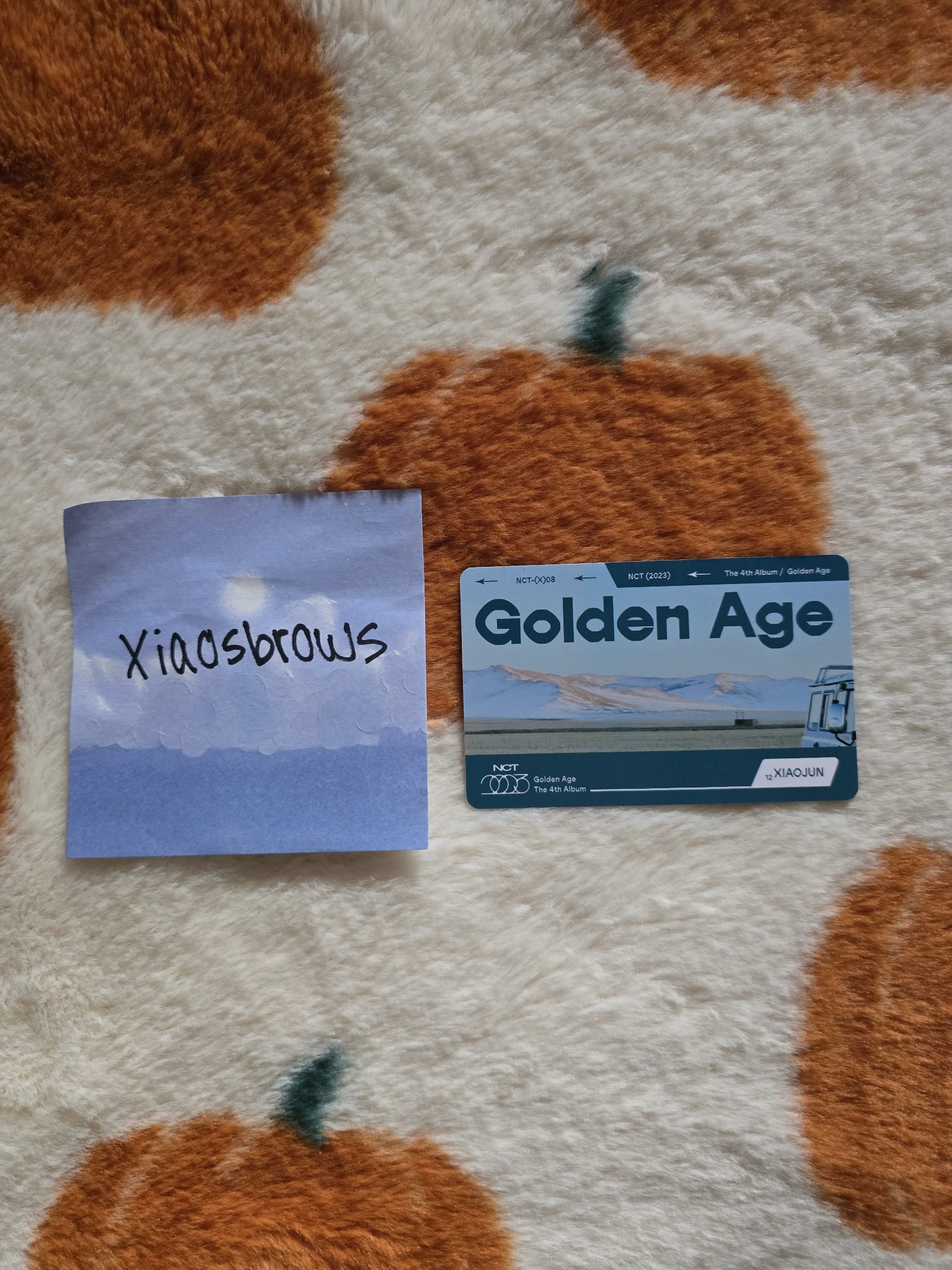 NCT Xiaojun NCT - Xiaojun - Golden Age Album album photocard listing photo 2