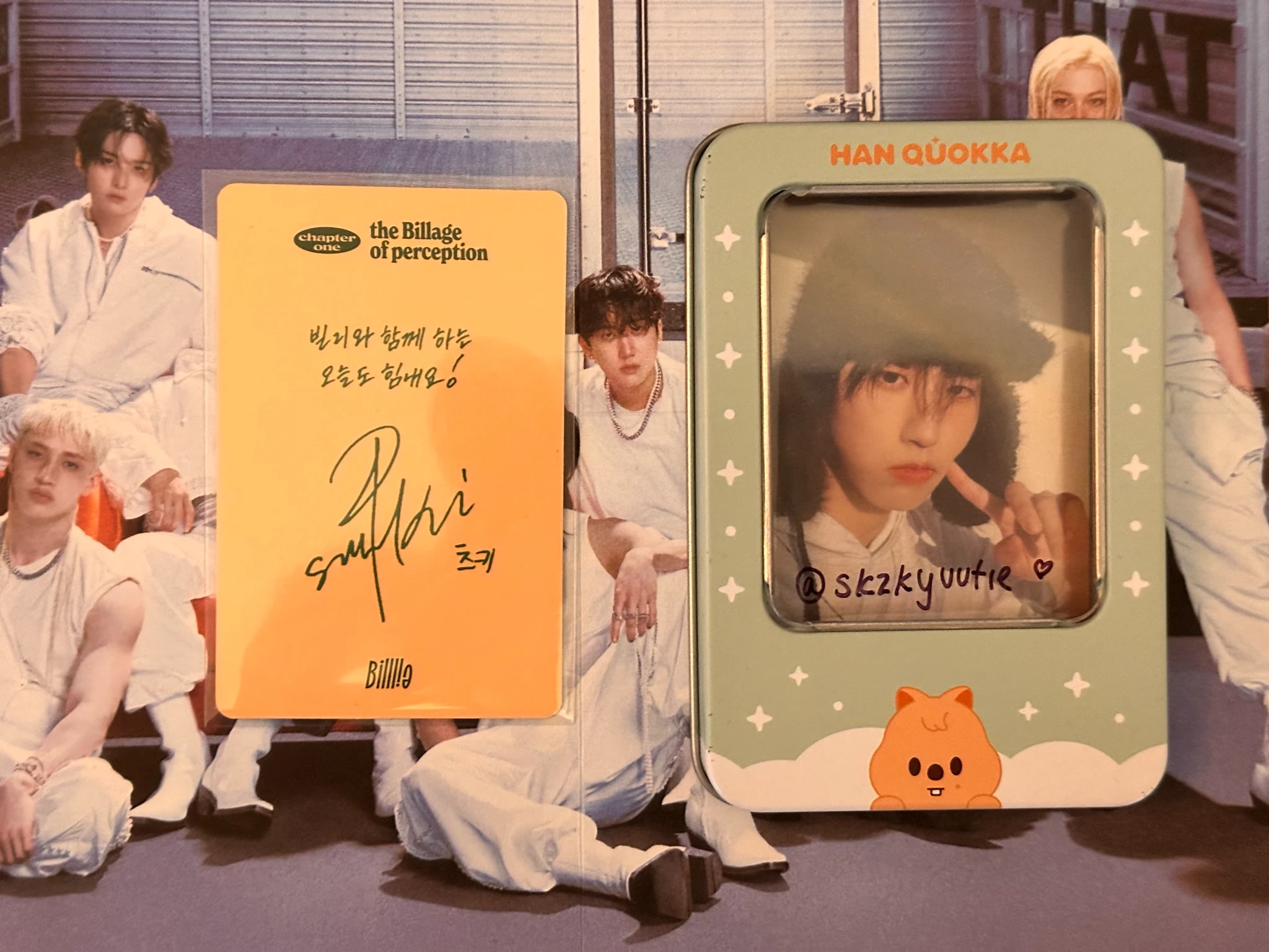 Billlie Tsuki Billlie - Tsuki - The Billage of Perception: Chapter One Album album photocard B version listing photo 2