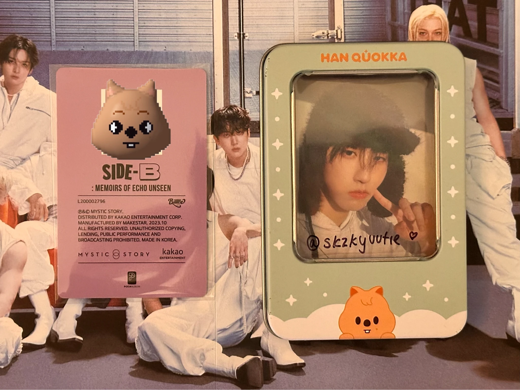 Billlie Haruna Billlie - Haruna - side-B : memoirs of echo unseen Album qr card listing photo 2