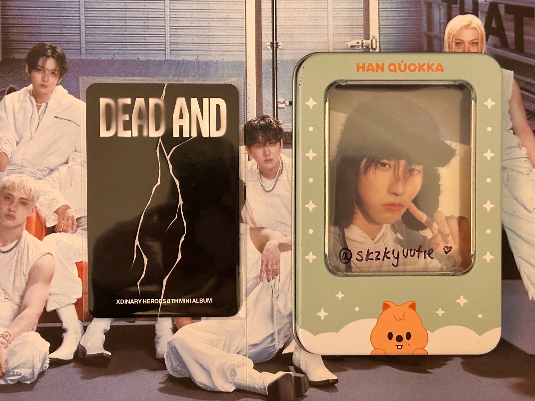 Xdinary Heroes Xdinary Heroes - Jun Han & Jungsu - DEAD AND Album album photocard unit photocard hero version listing photo 2