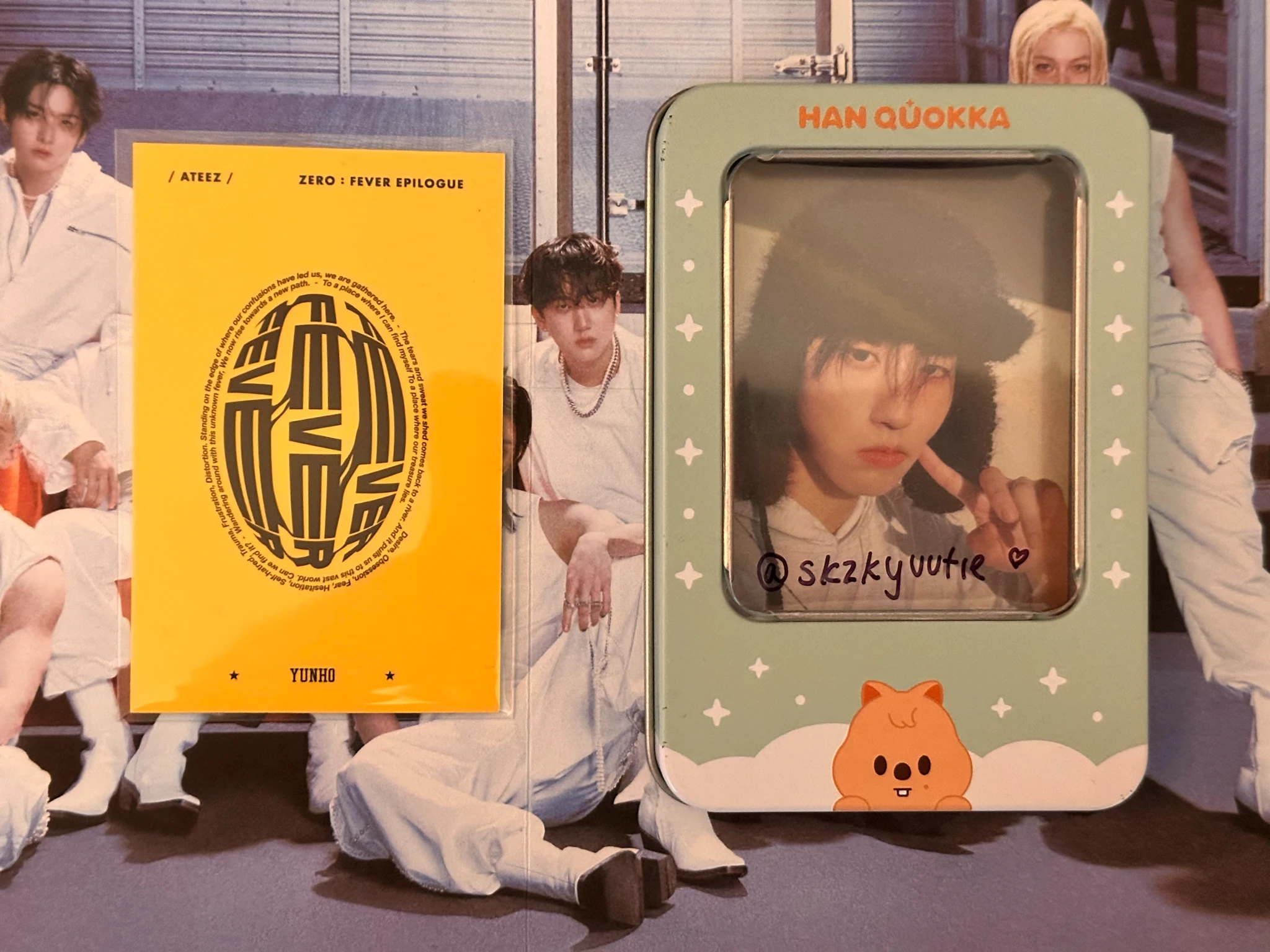 ATEEZ Yunho ATEEZ - Yunho - ZERO : FEVER EPILOGUE Album poca album listing photo 2