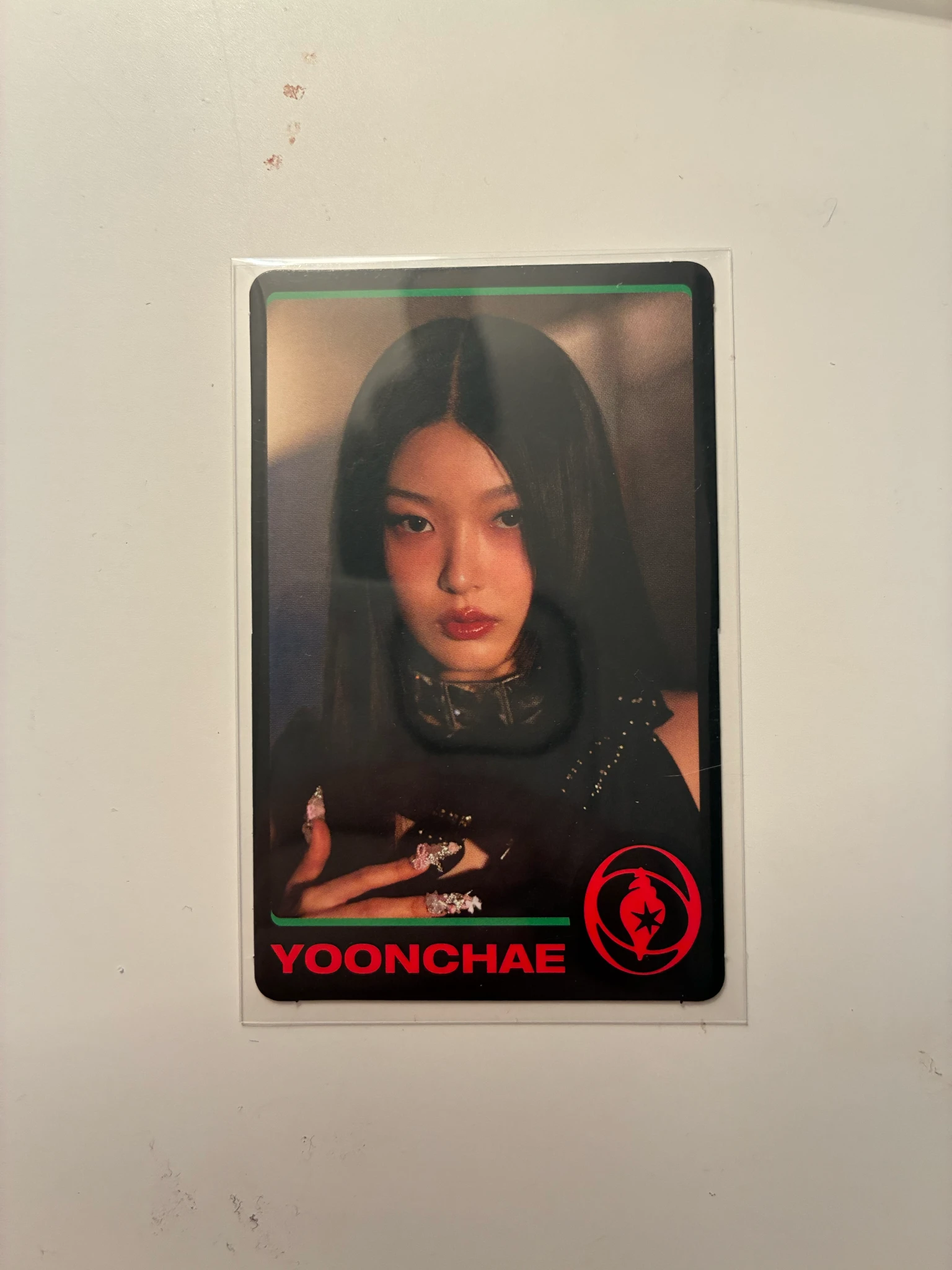 KATSEYE Yoonchae KATSEYE - Yoonchae - BEAUTIFUL CHAOS Album vinyl version album photocard photocard set double-sided listing photo 2