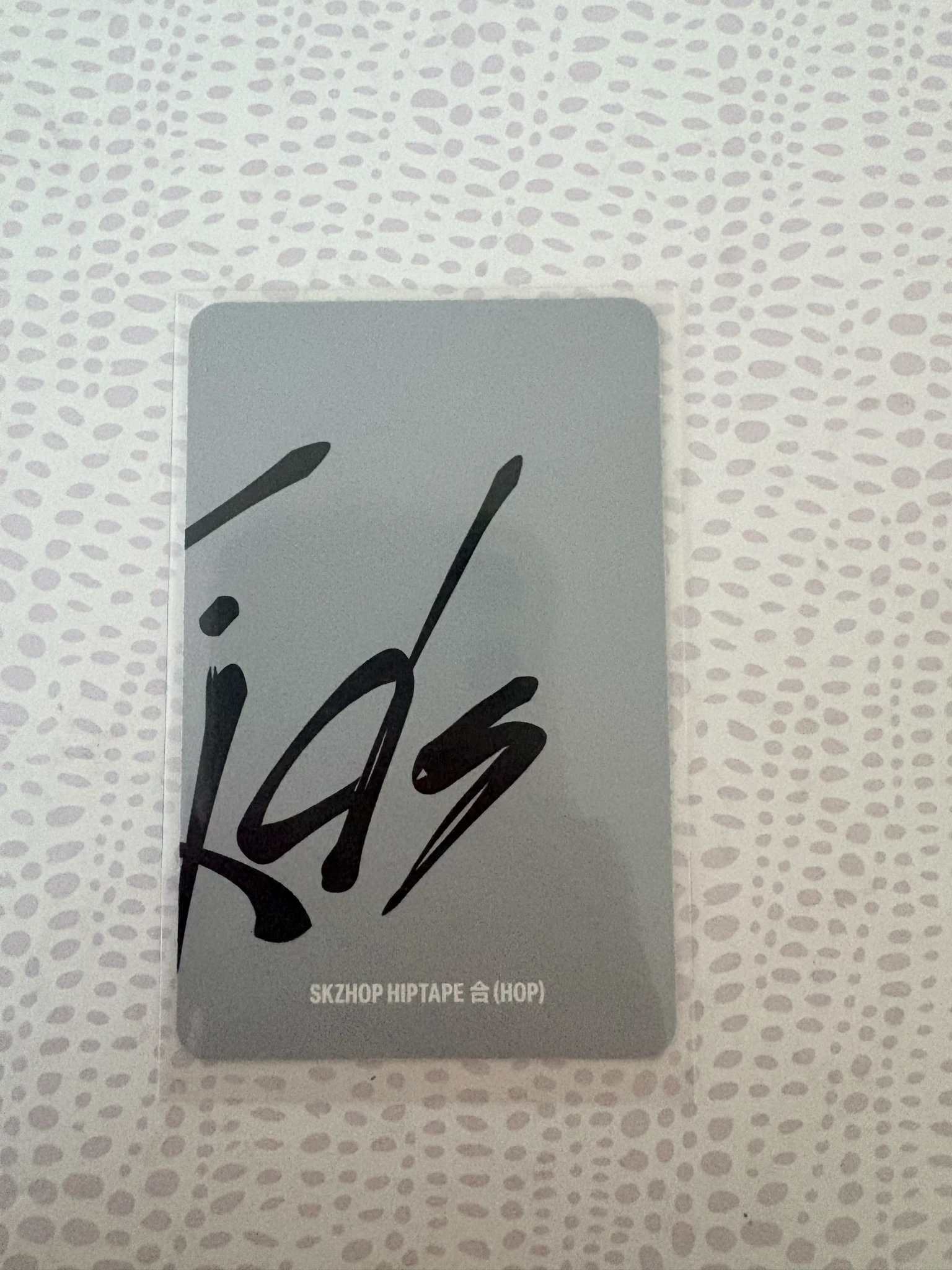 Stray Kids Hyunjin Stray Kids - Hyunjin - HOP Album skzhop version double-sided front side album photocard listing photo 2