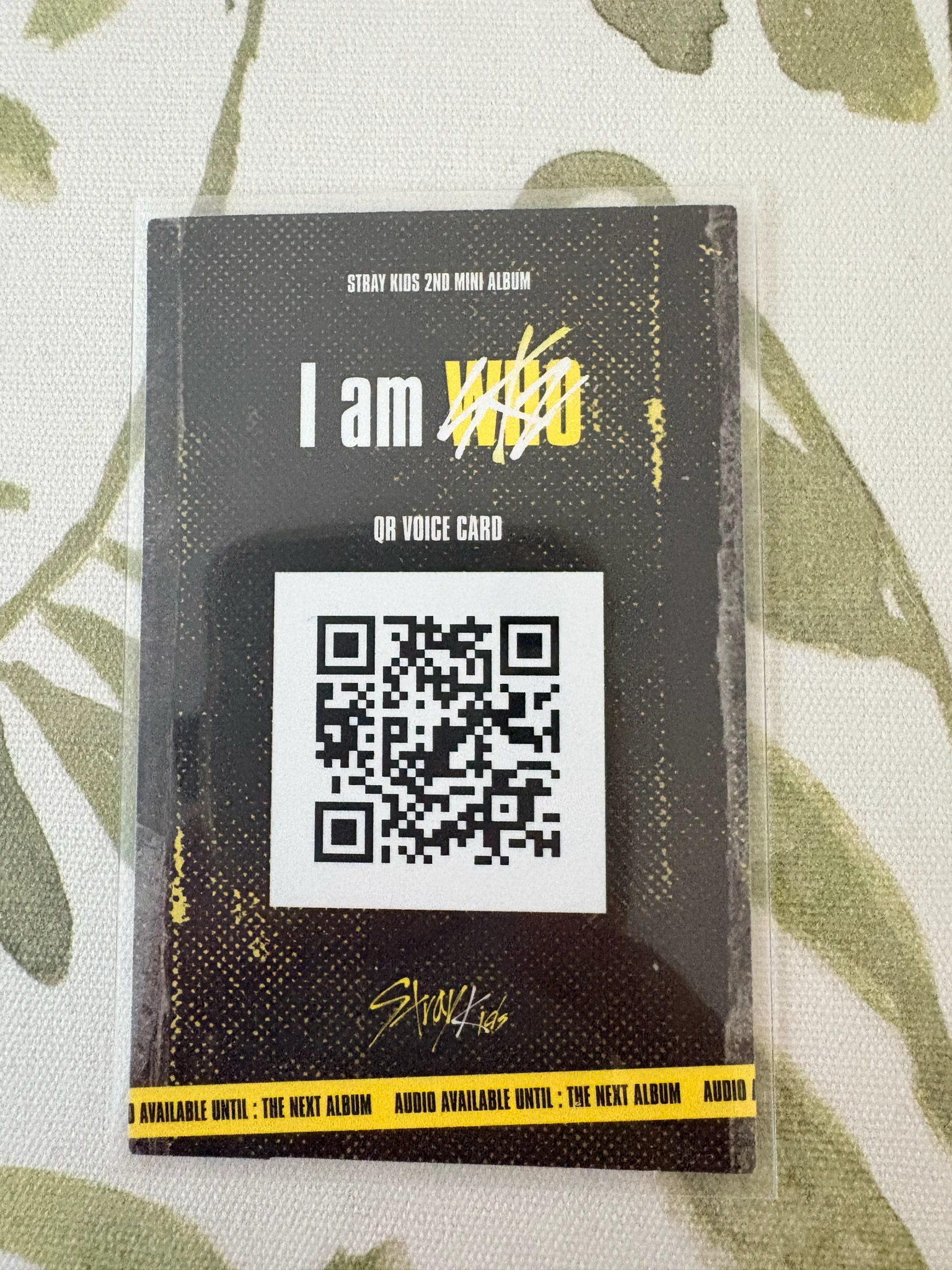 Stray Kids Bang Chan Stray Kids - Bang Chan - I am WHO? Album album photocard white border listing photo 2