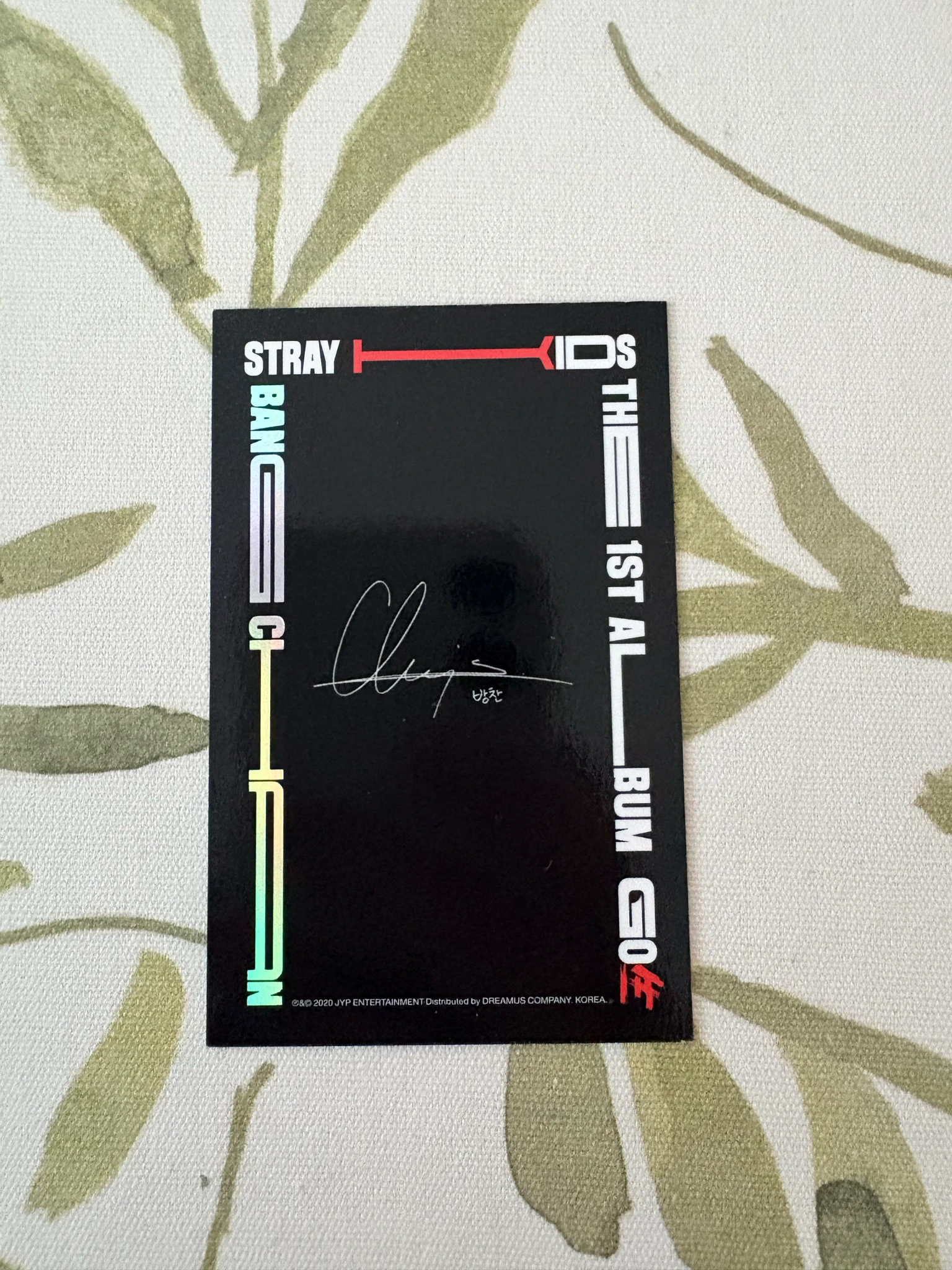 Stray Kids Bang Chan Stray Kids - Bang Chan - GO生 Album album photocard limited ver. listing photo 2