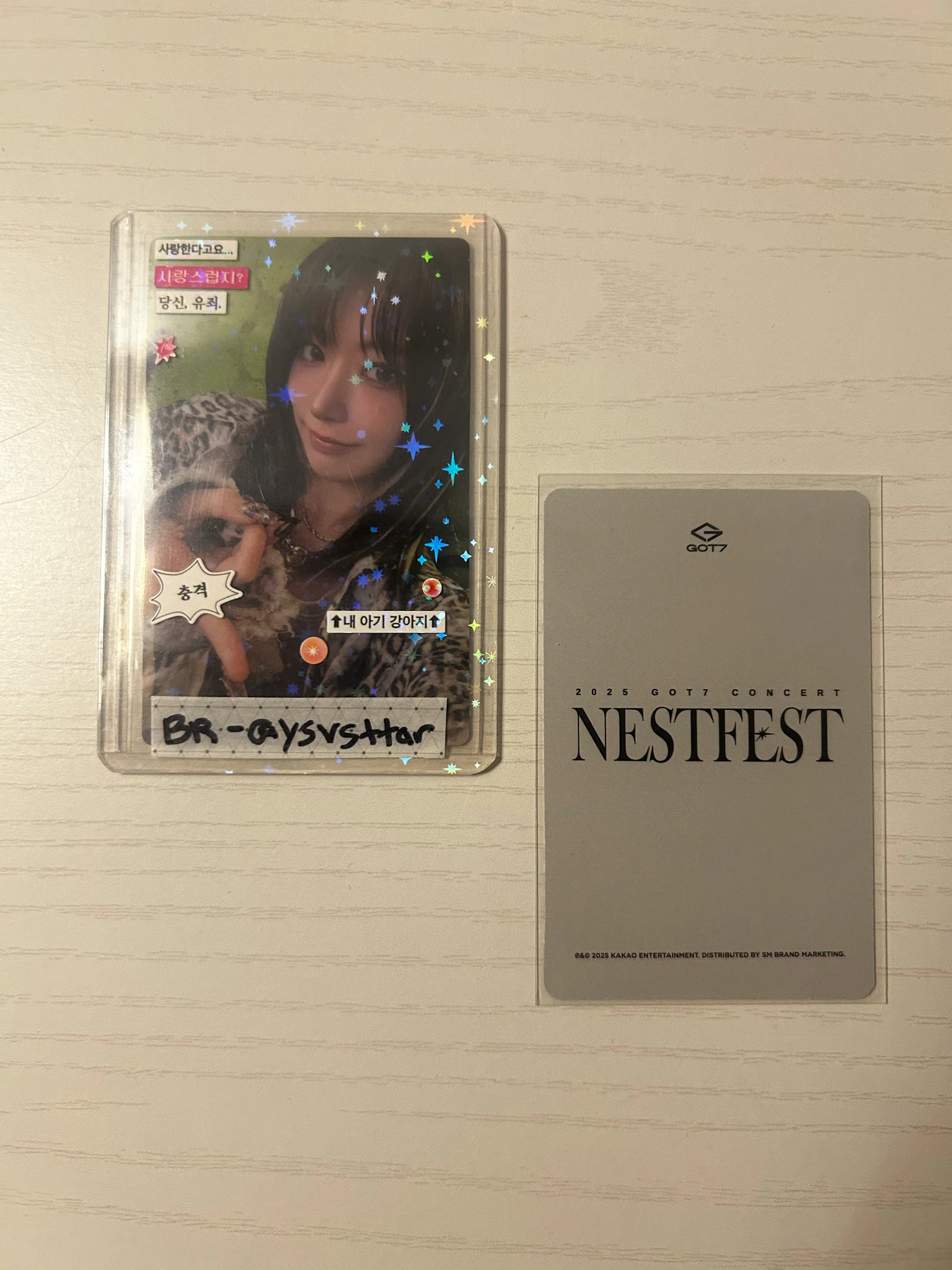 GOT7 GOT7 - 2025 GOT7 Concert <Nestfest> Event merch photocard random photocard listing photo 2