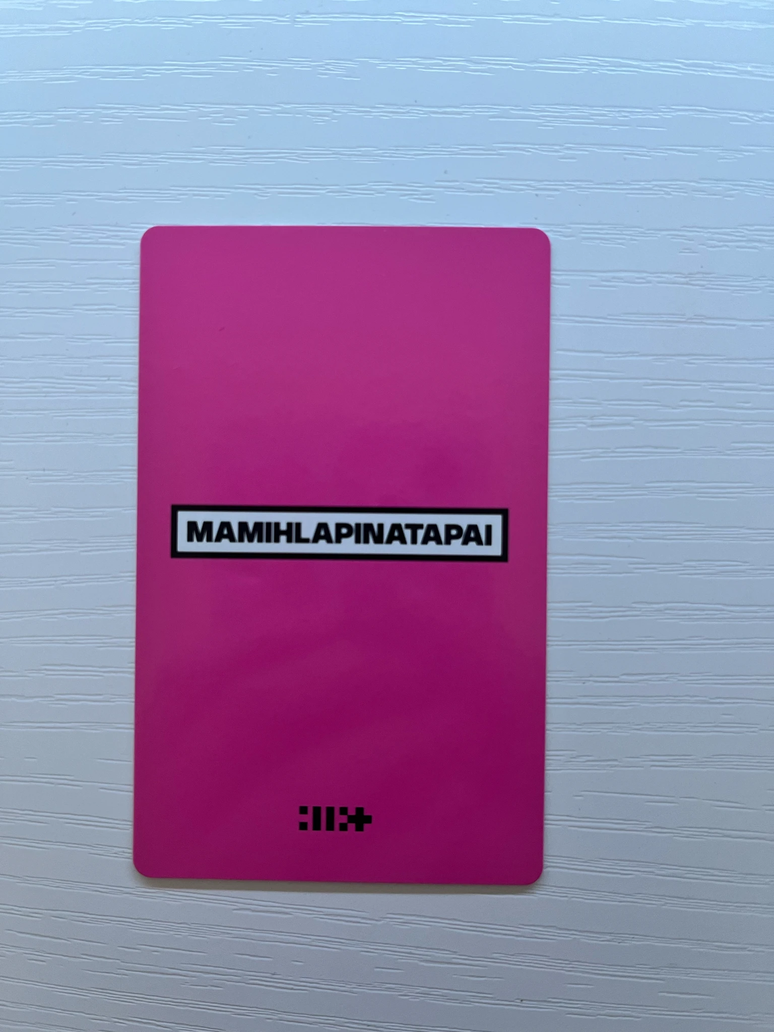 ILLIT ILLIT - Iroha & Wonhee & Yunah - MAMIHLAPINATAPAI Album album photocard listing photo 2