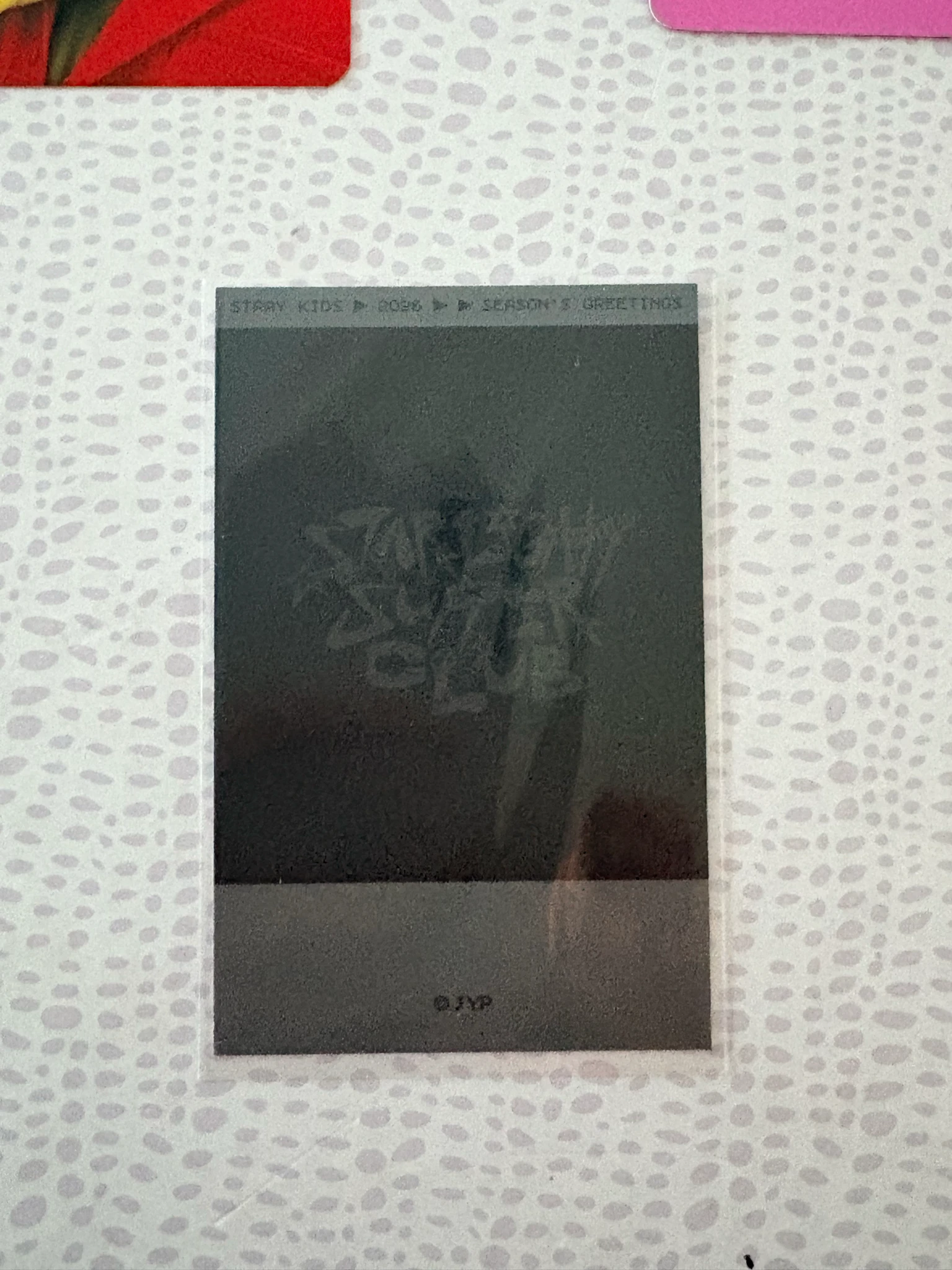 Stray Kids I.N Stray Kids - I.N - 2026 Season's Greetings - Starlight Supper Club Other polaroid polaroid set listing photo 2