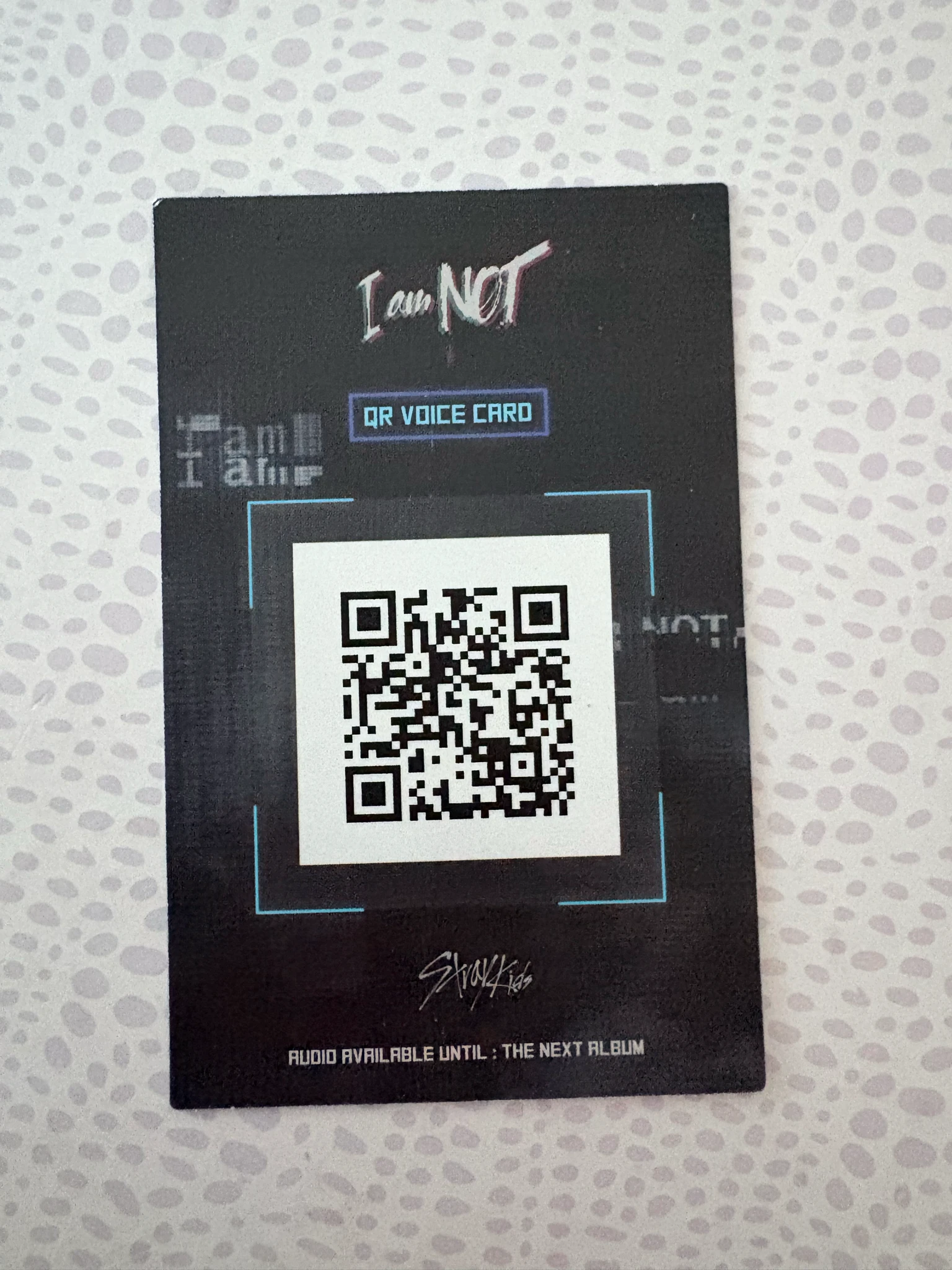 Stray Kids I.N Stray Kids - I.N - I am NOT Album album photocard selfie version listing photo 2