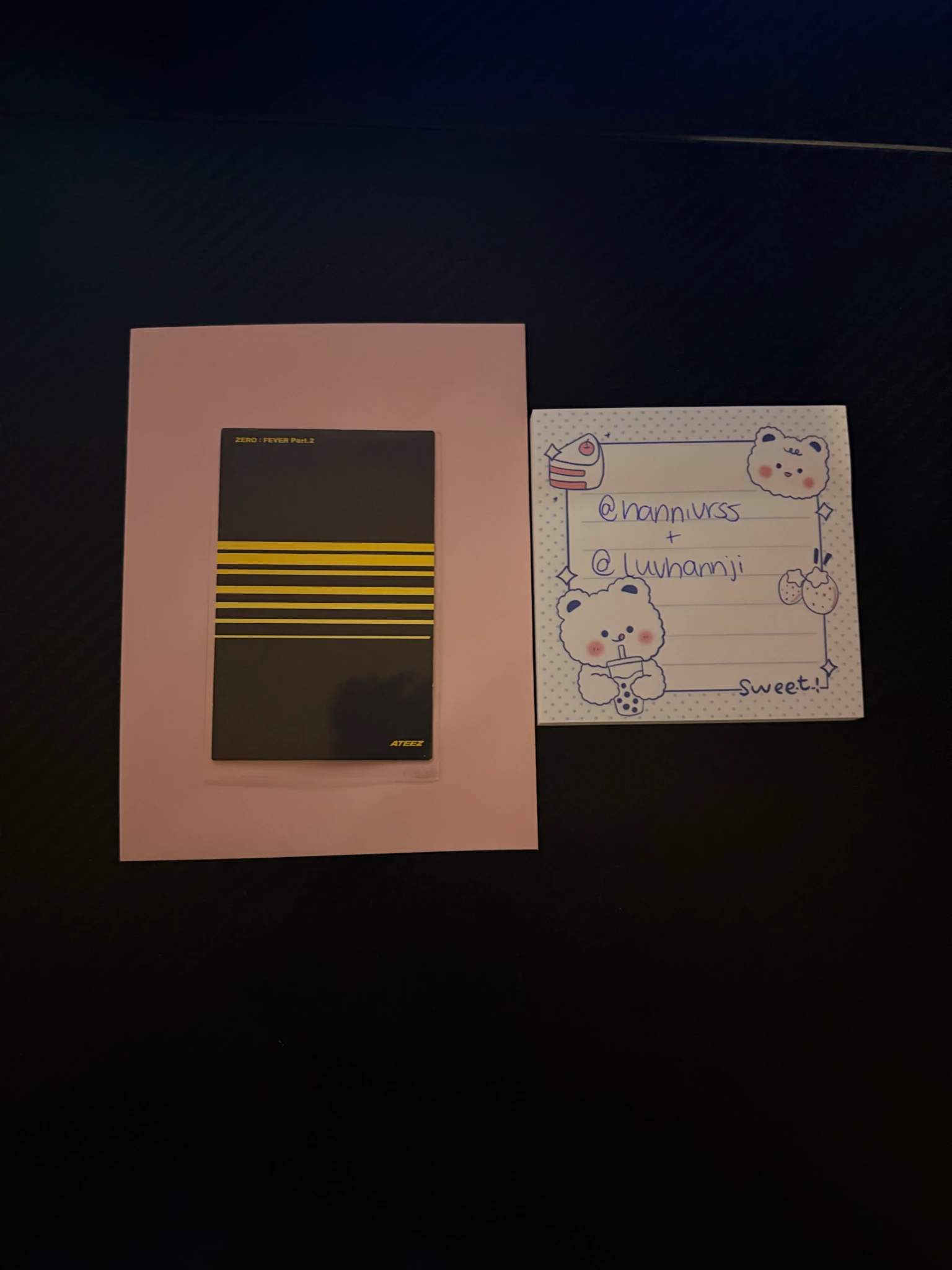 ATEEZ Wooyoung ATEEZ - Wooyoung - ZERO : FEVER Part.2 Album album photocard diary version listing photo 2