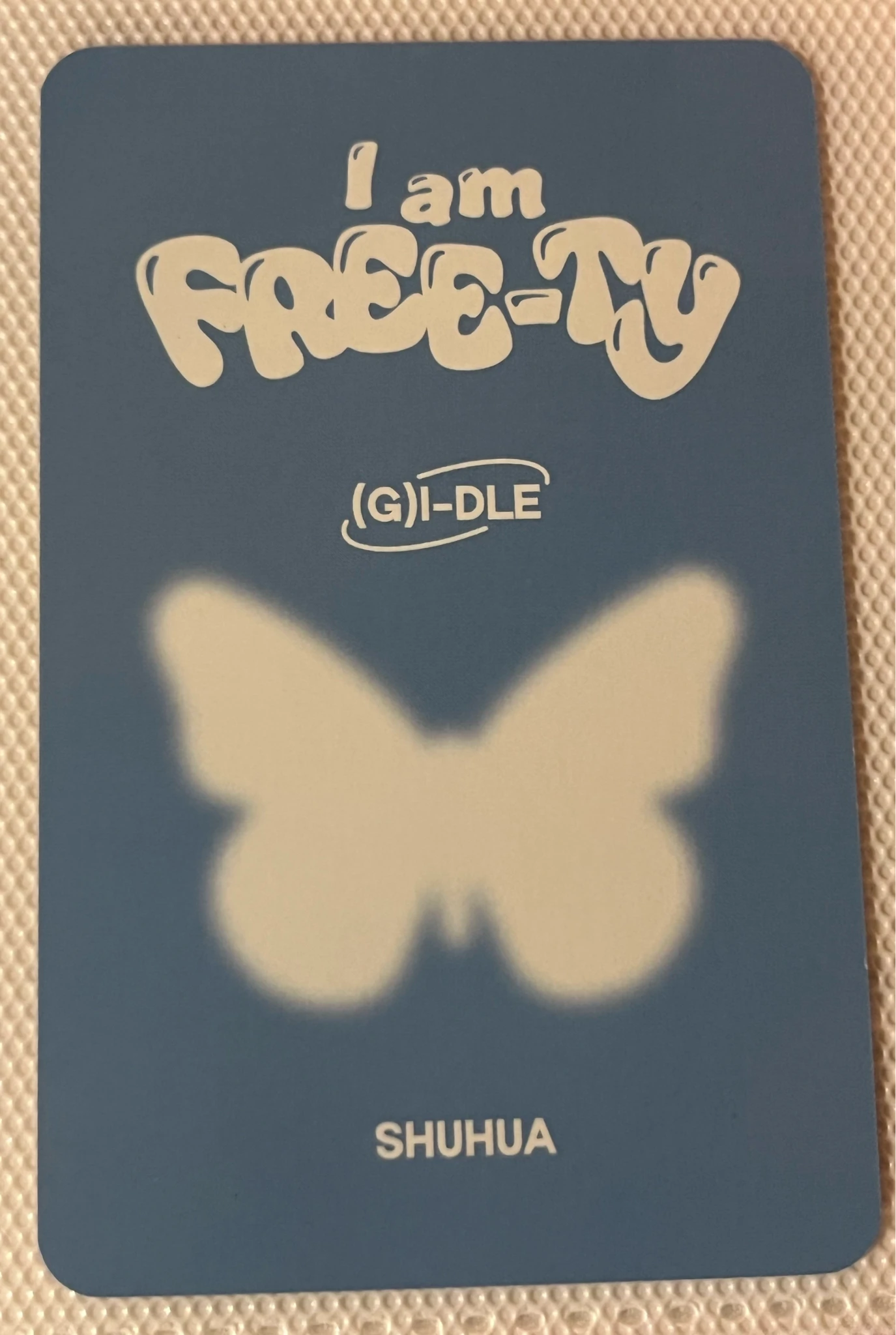 i-dle Shuhua i-dle - Shuhua - I am Free-TY – World Tour Event tour merch merch photocard photocard set listing photo 2