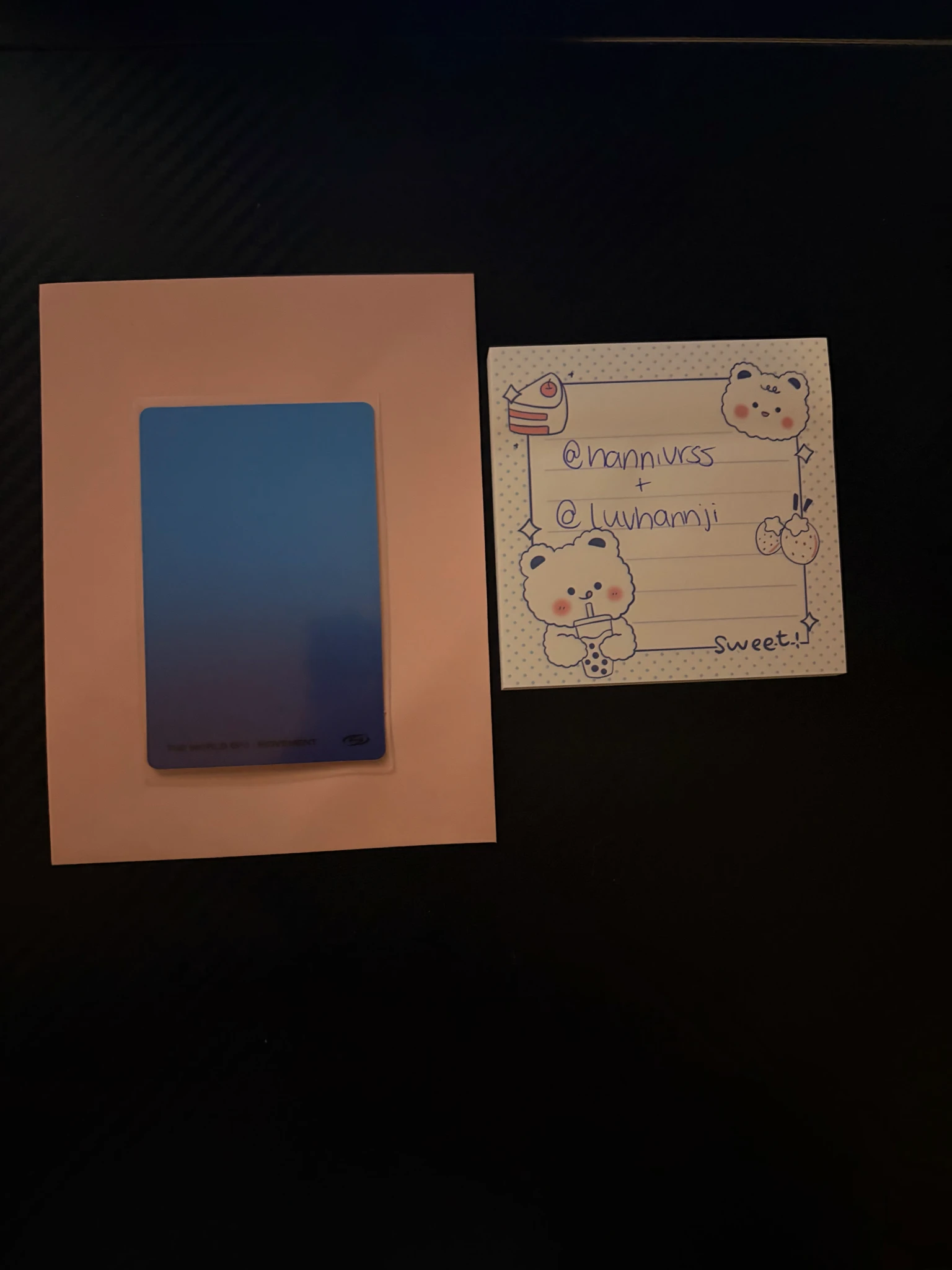 ATEEZ Yeosang ATEEZ - Yeosang - THE WORLD EP.1 : MOVEMENT Album album photocard A version version 1 listing photo 2
