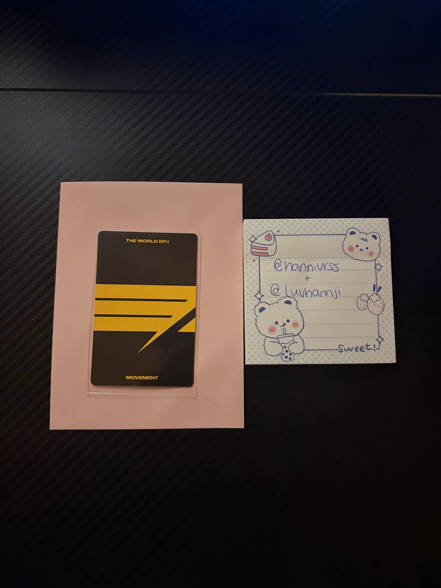 ATEEZ Yeosang ATEEZ - Yeosang - THE WORLD EP.1 : MOVEMENT Album album photocard Diary Ver. limited ver. listing photo 2