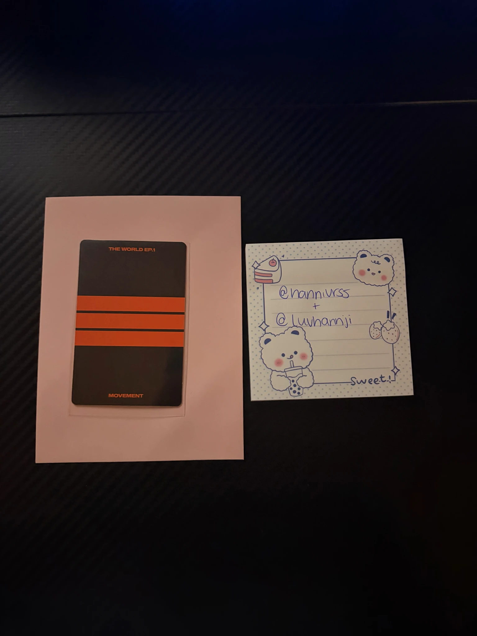 ATEEZ Yunho ATEEZ - Yunho - THE WORLD EP.1 : MOVEMENT Album album photocard Z version limited version listing photo 2