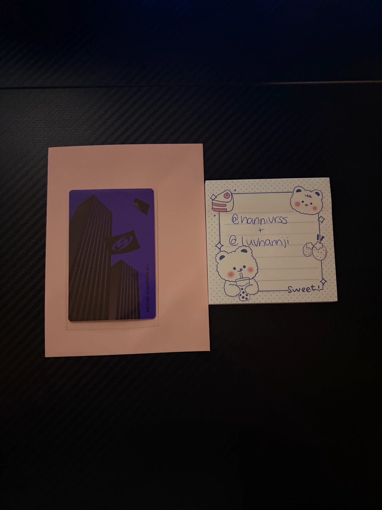 ATEEZ Yunho ATEEZ - Yunho - THE WORLD EP.2 : OUTLAW Album album photocard diary version version 1 listing photo 2